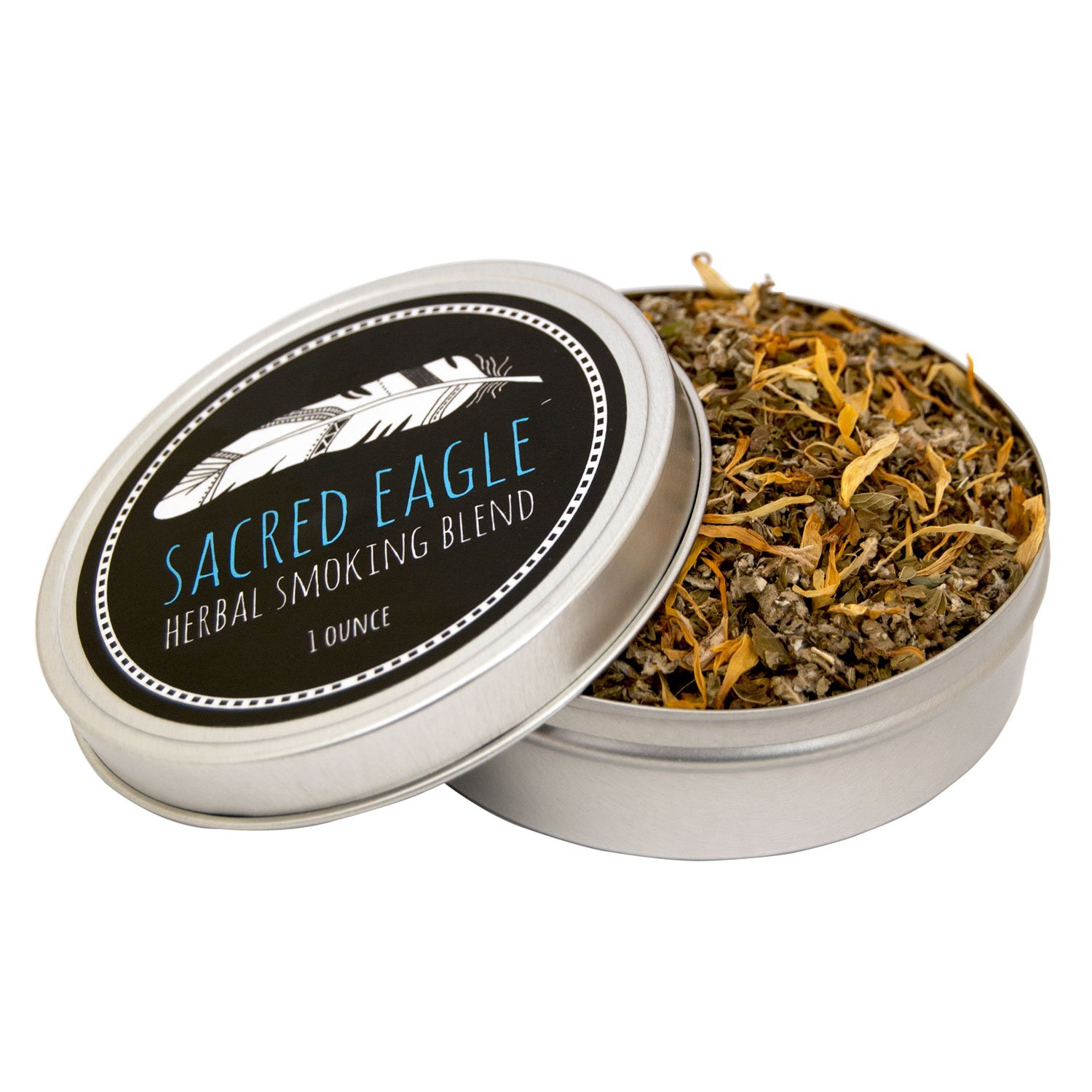 Sacred Eagle Herbal Smoking Blend (1 oz. reusable tin)