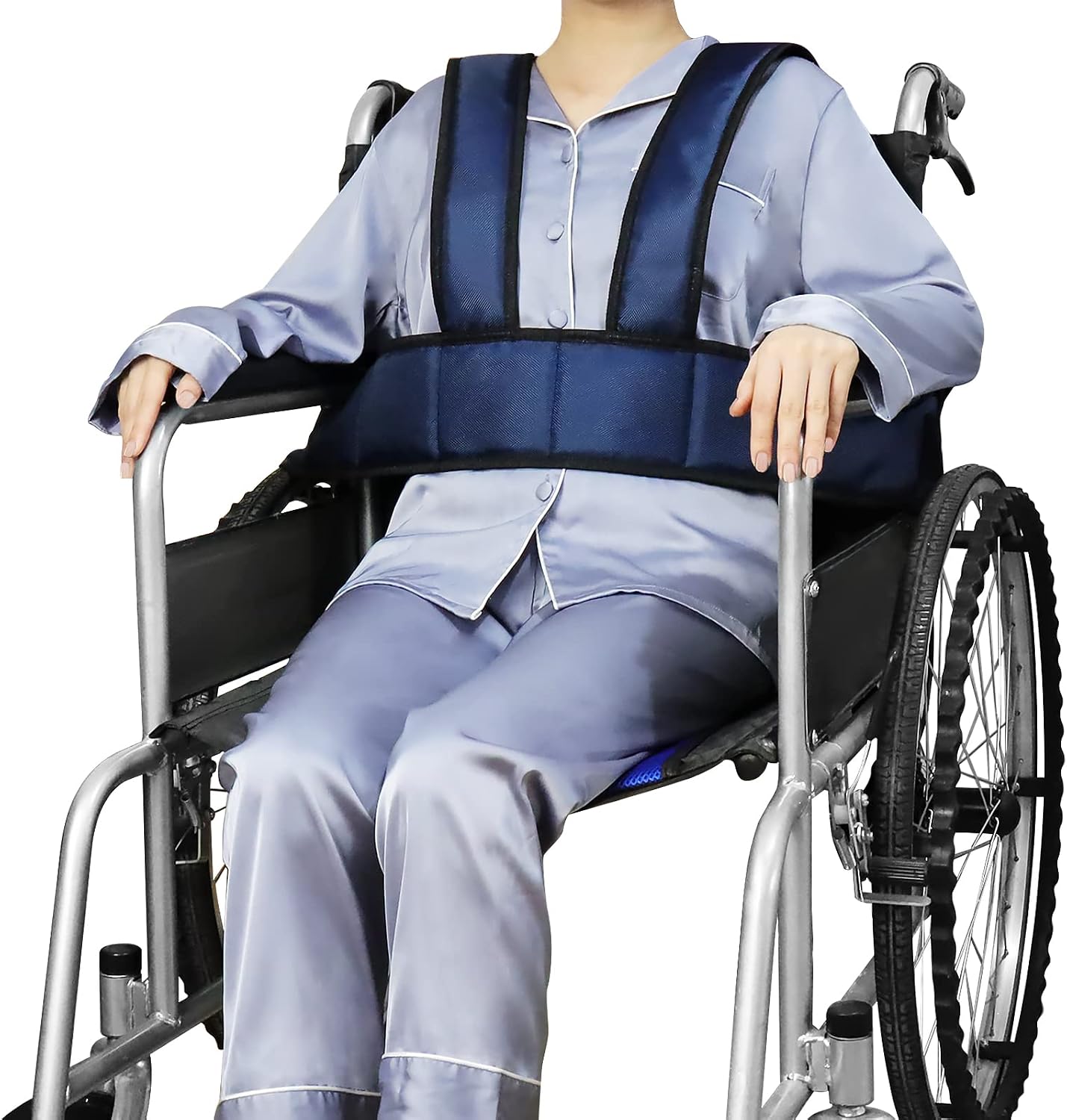 YHK Safety Belt Torso Support Vest, Adjustable Whole Body Safety Belt to Prevent Tilting or Falling (Vest Style)