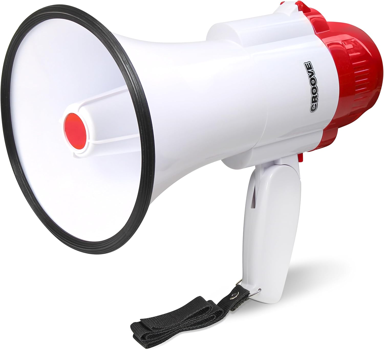 Portable Megaphone Bullhorn Loud Speaker with Siren Music & Volume Control, 30 Watt Lightweight Mini Bull Horn, 800 Yard Voice Range Mega Phone, Cheering Gifts for Adults, Kids Ages 14 15 16+ Year Old