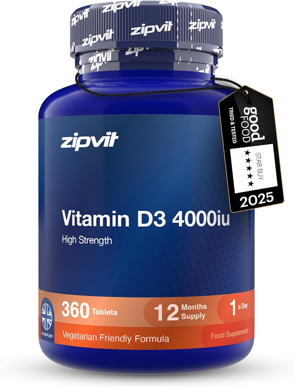 Zipvit Vitamin D3 4000iu - High Strength Micro Vitamin D Tablets