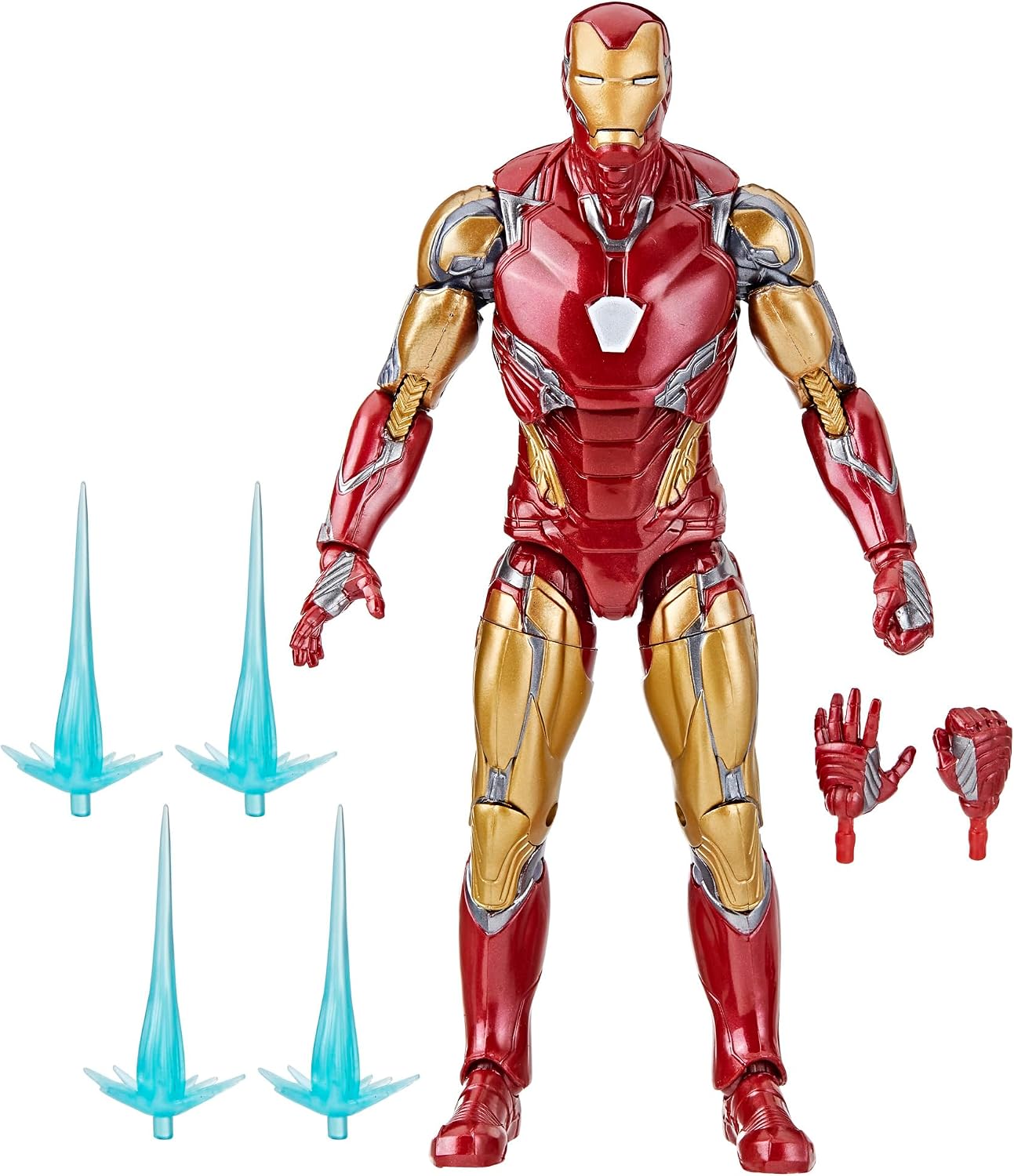 Marvel Legends Series Iron Man Mark LXXXV Avengers: Endgame 6 Inch Action Figure, Red