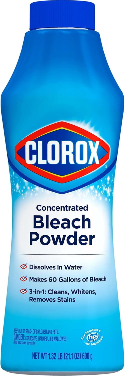Clorox Concentrated Bleach Powder, 21.1 oz