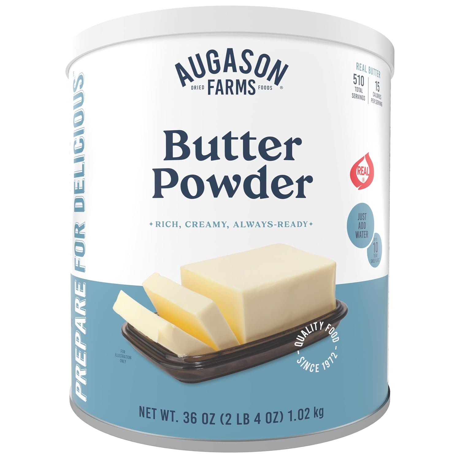 Augason Farms Butter Powder Can