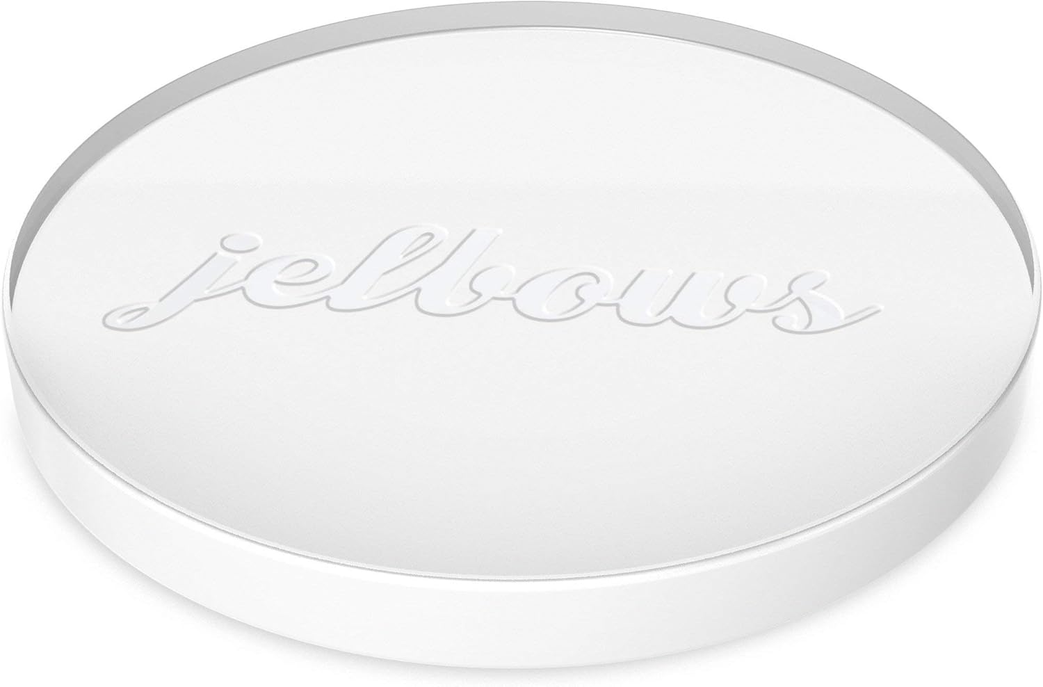 Jelbows Ergonomic Gel Wrist Rest Set for Arms & Elbows, Comfort for Office & Gaming, Wrist and Typing Pain Relief, Support for Easy Typing, Durable, Lightweight & Comfortable (Small Clear, 2 Pack)