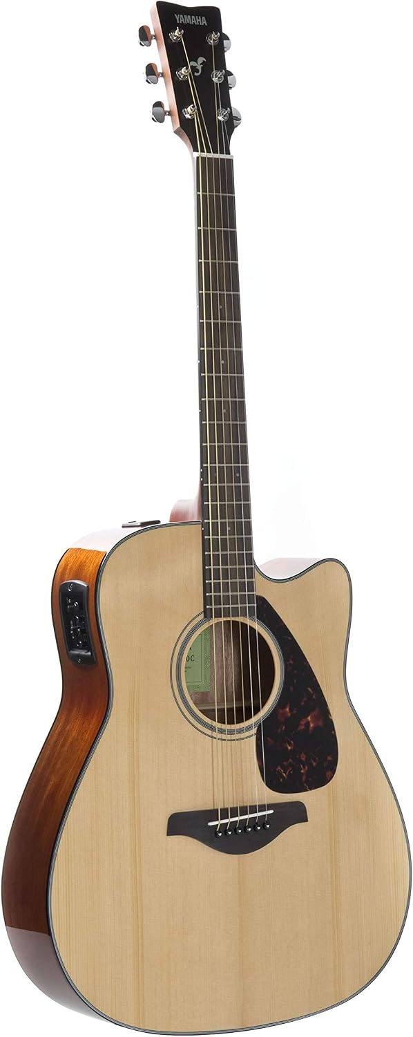 Yamaha FGX800C Natural Electric Acoustic Guitar
