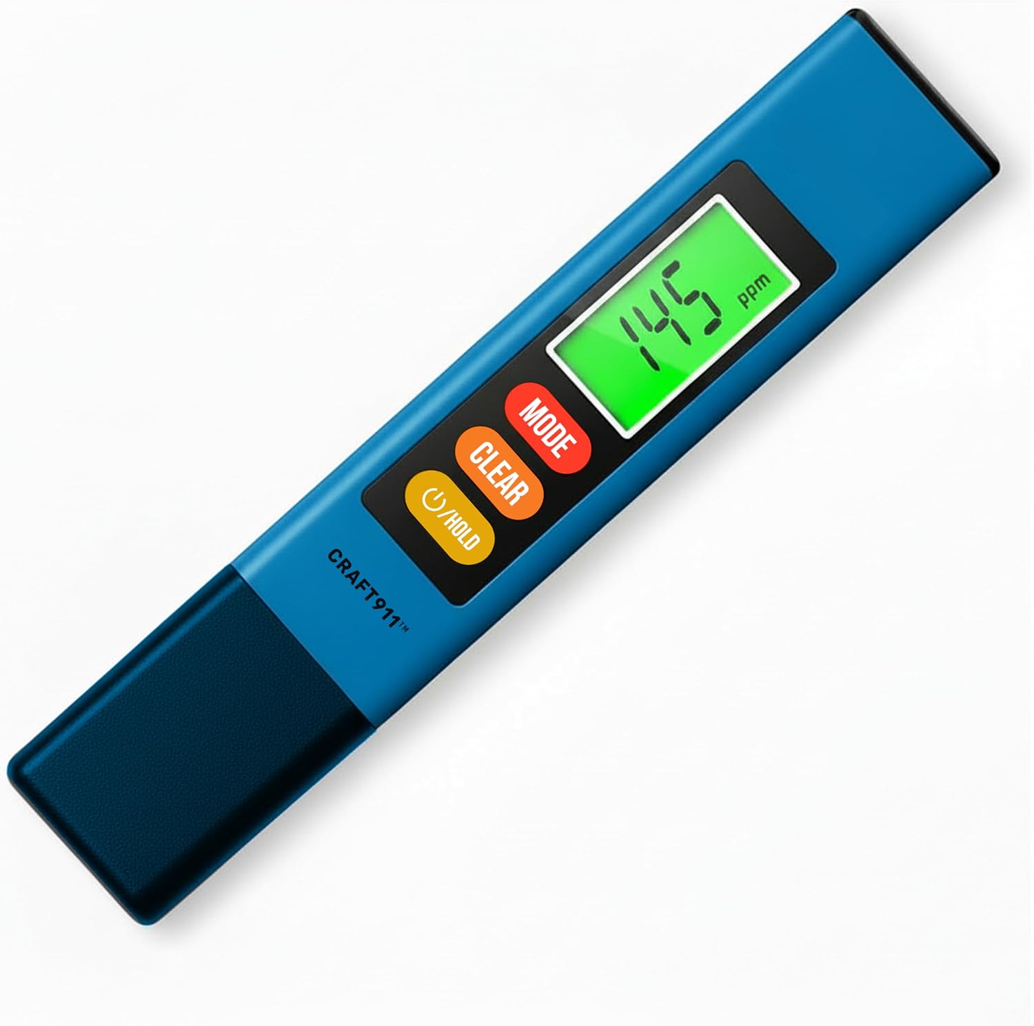 Craft911 Water Tester for Drinking Water - TDS Meter (Professional - Blue)