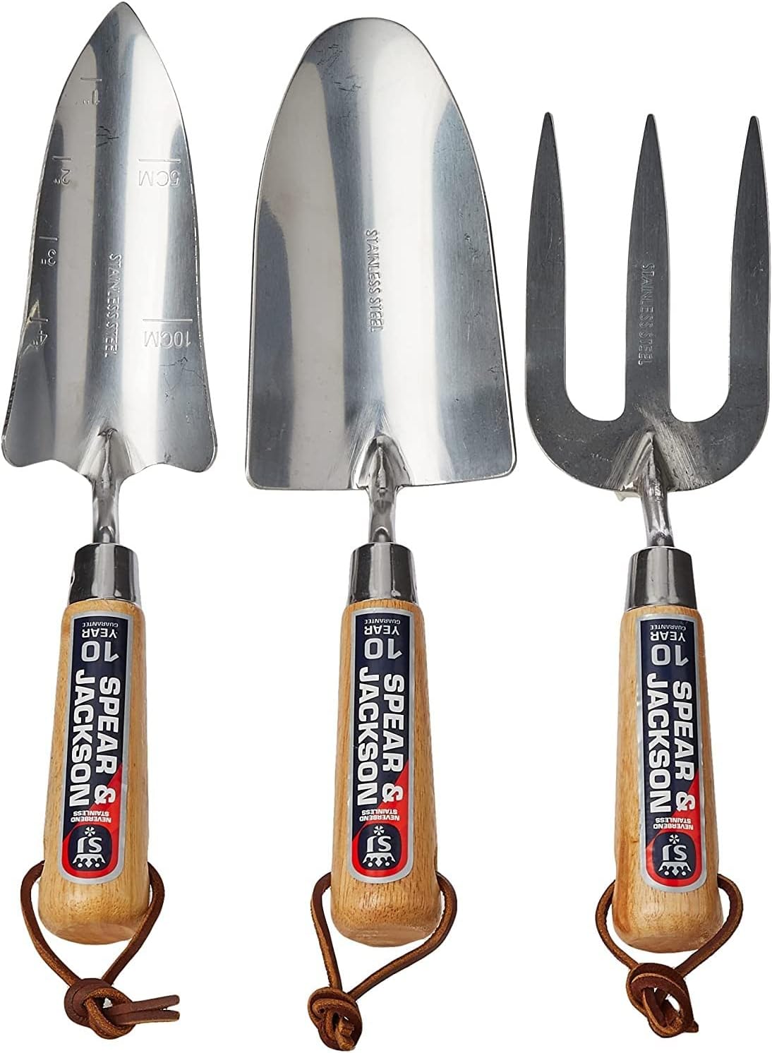 Spear & Jackson 3056GS Neverbend Stainless 3 Piece Gift Set, Silver