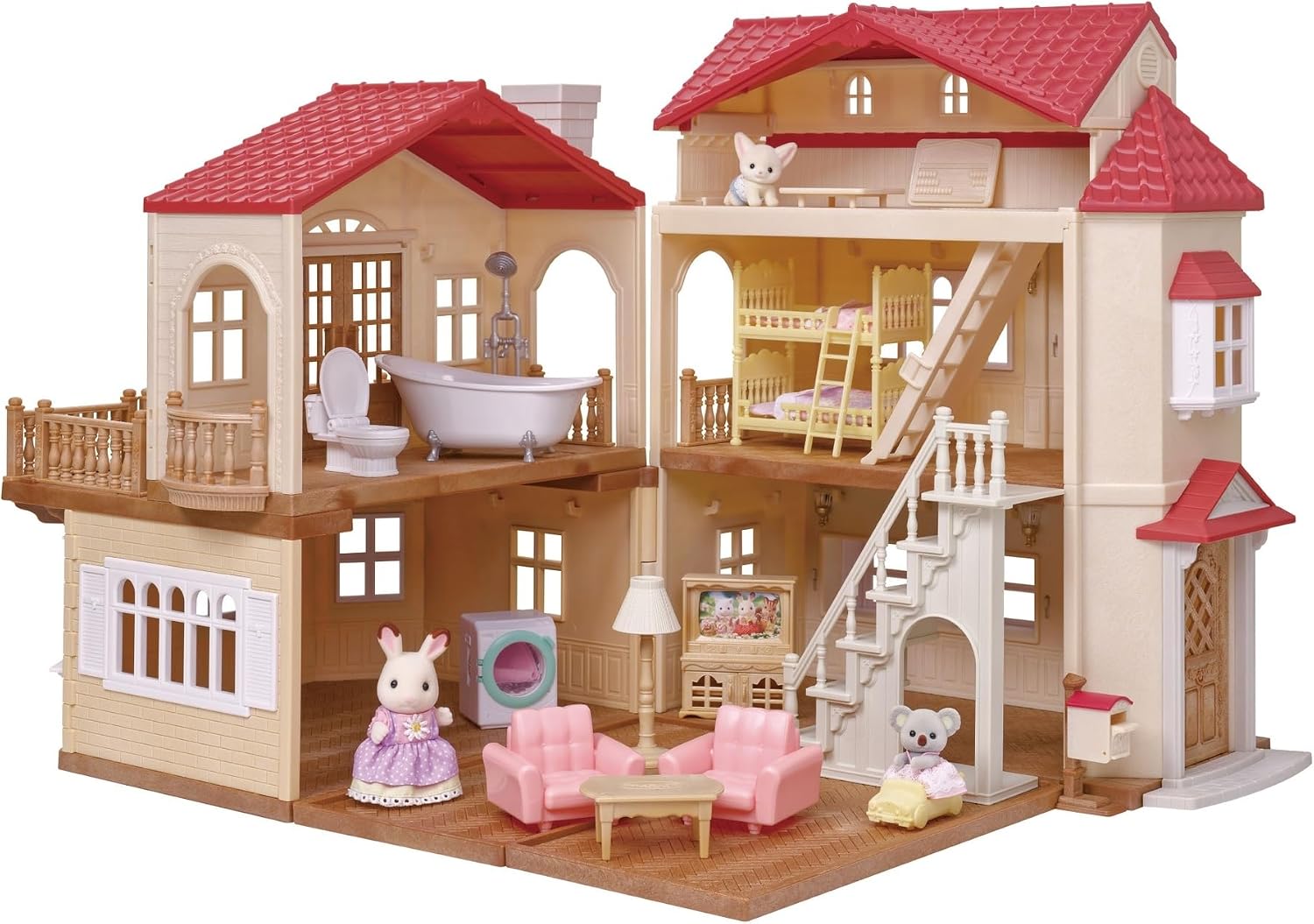 Calico Critters - Red Roof Home - Country Home - 2026 Gift Set Edition