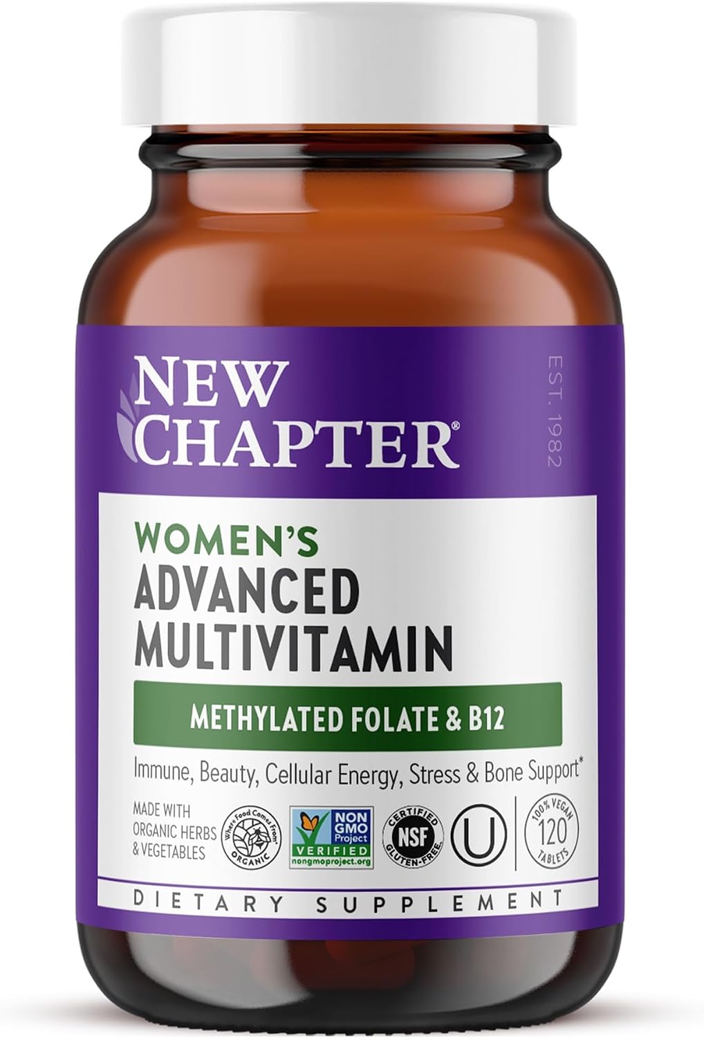 New Chapter Women's Advanced Multivitamin Formula, 120 Count