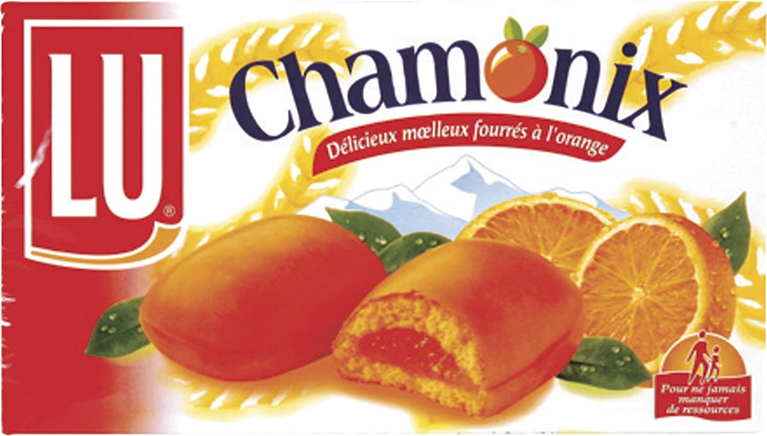 Chamonix Biscuit Filled with Orange Marmalade LU 250g