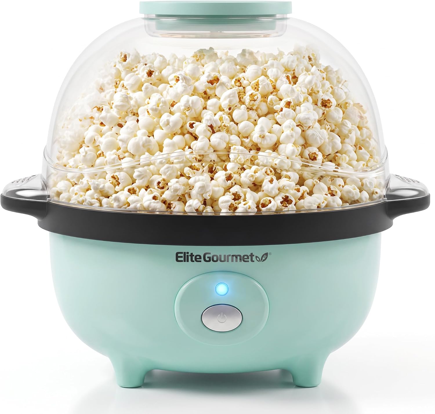 Elite Gourmet EPM330M Automatic Stirring 12 Cup Popcorn Maker, Mint