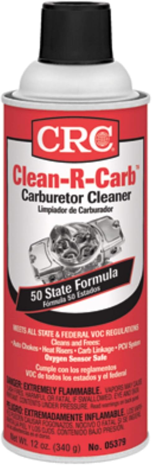 CRC Clean-R-Carb Carburetor Cleaner (50 State Formula), 12 Wt Oz, 05379