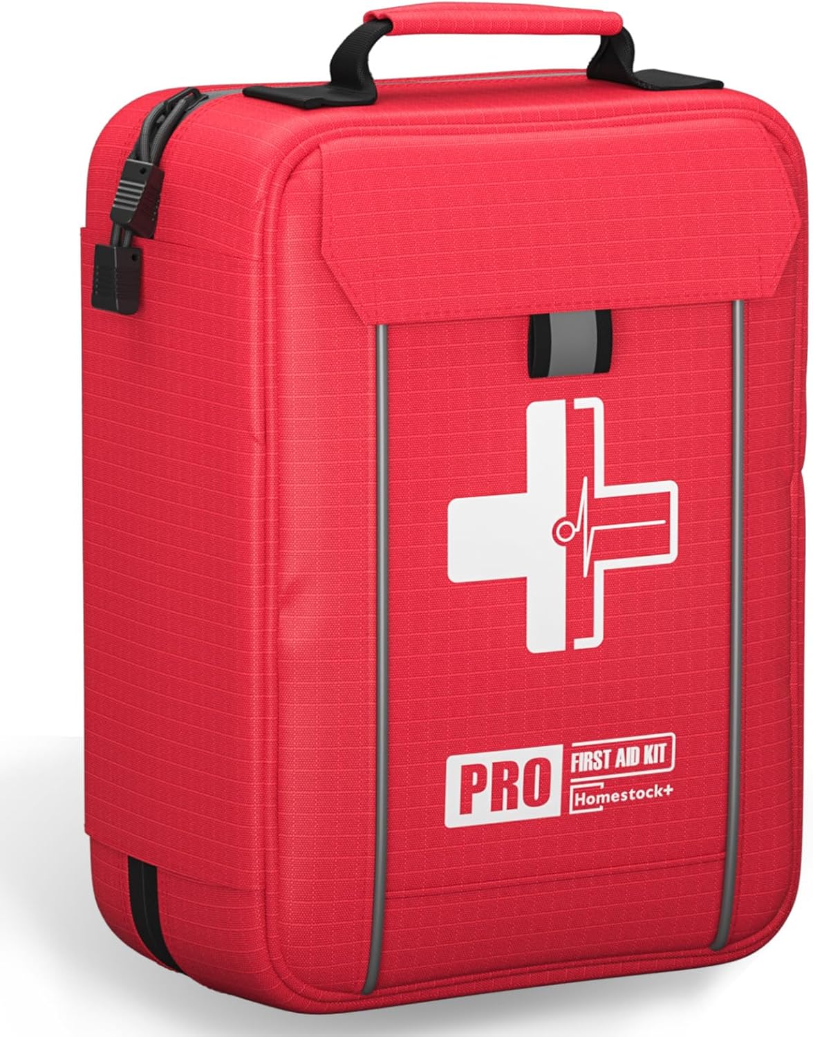 Comprehensive First Aid Kit with Labelled Compartments, Molle System Emergency Kits for Car, Home, Hiking, Backpacking, Camping, Traveling, and Cycling
