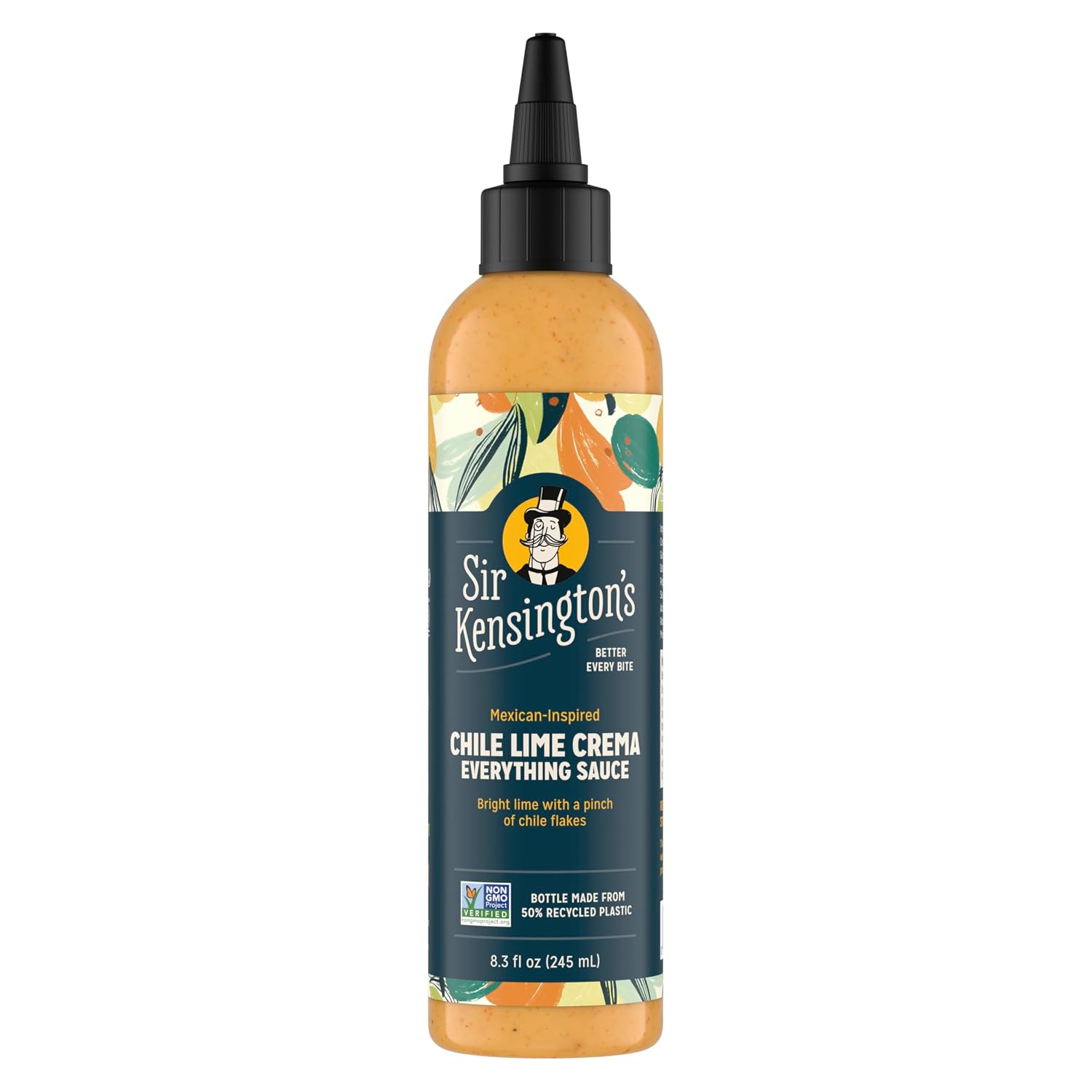 Sir Kensington, Chili Lime Crema Everything Sauce, 8.3 Fl Oz