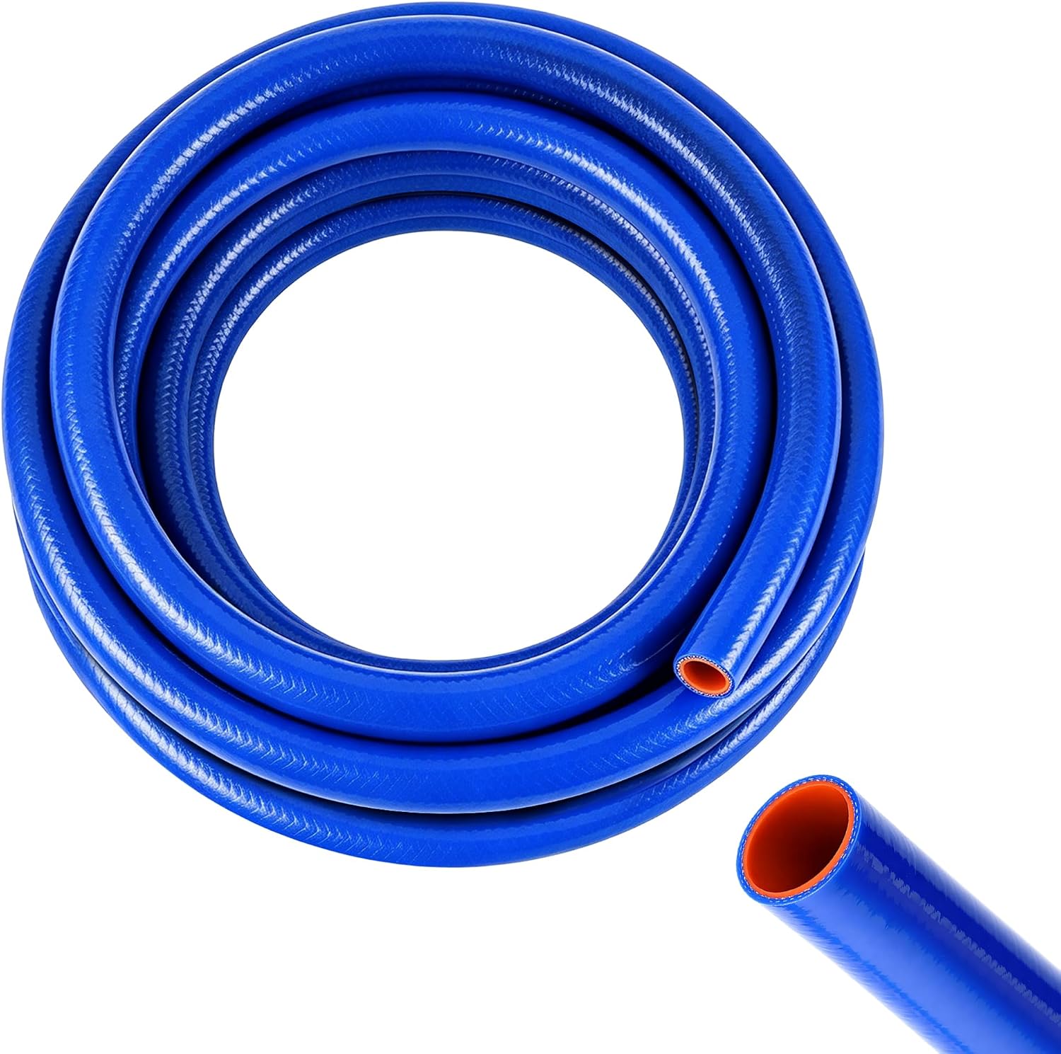 5/8" Silicone Heater Hose, 12ft High Temperature Reinforced Radiator Hoses