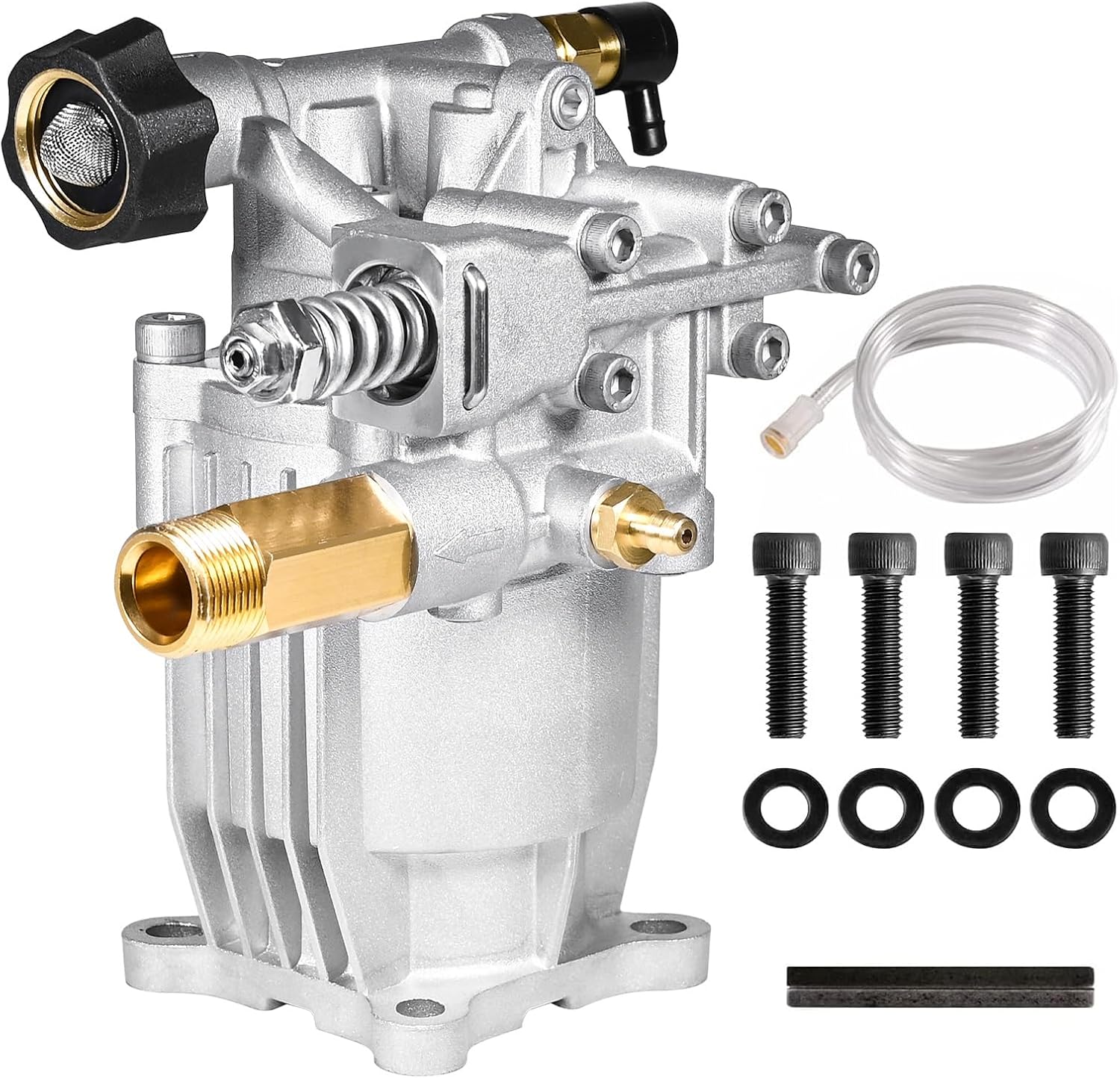 YAMATIC Horizontal 3/4" Shaft Pressure Washer Pump 3400 PSI 2.5 GPM