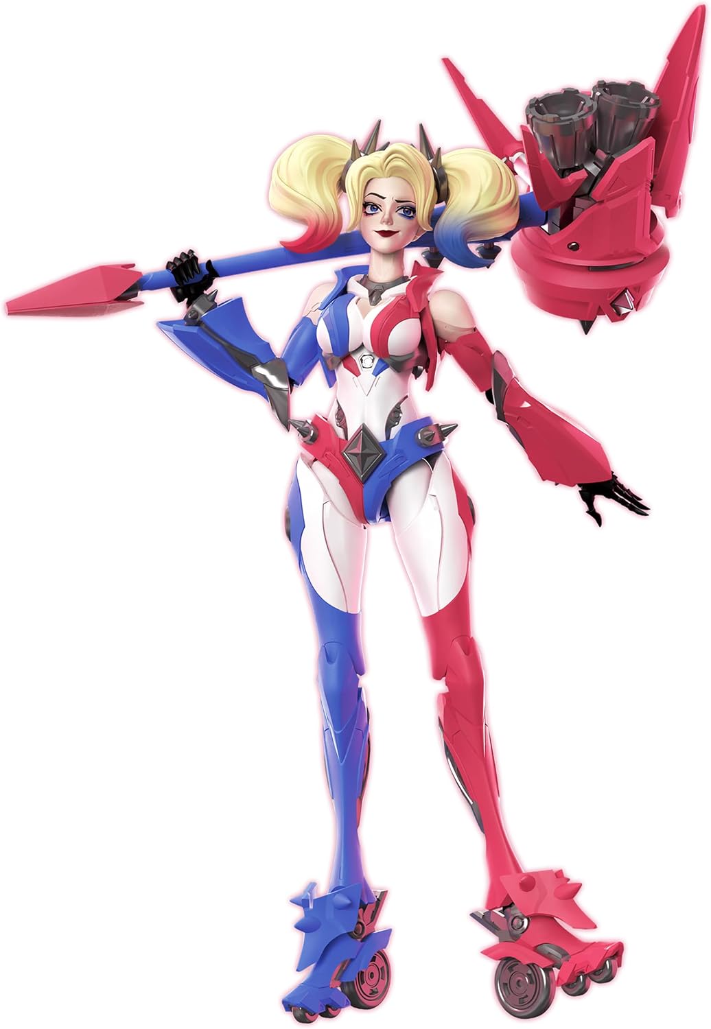 BLOKEES DC Comics, Harley Quinn, Champion Class Model Kit, 133-Piece, Assembly Required, Ages 14+
