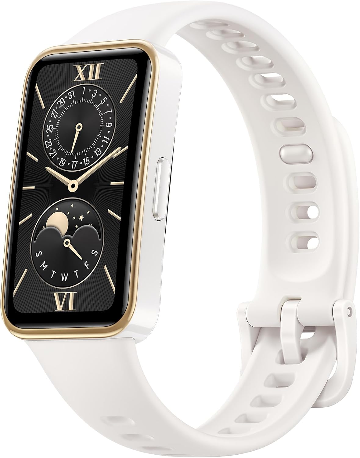 HUAWEI Band 9, Comfortable All-Day Wearing, Sleep Tracking, Fast Charging & Durable Battery, Intelligent Brightness Adjustments, 100 Different Workout Modes, Compatible with iOS&Android, White