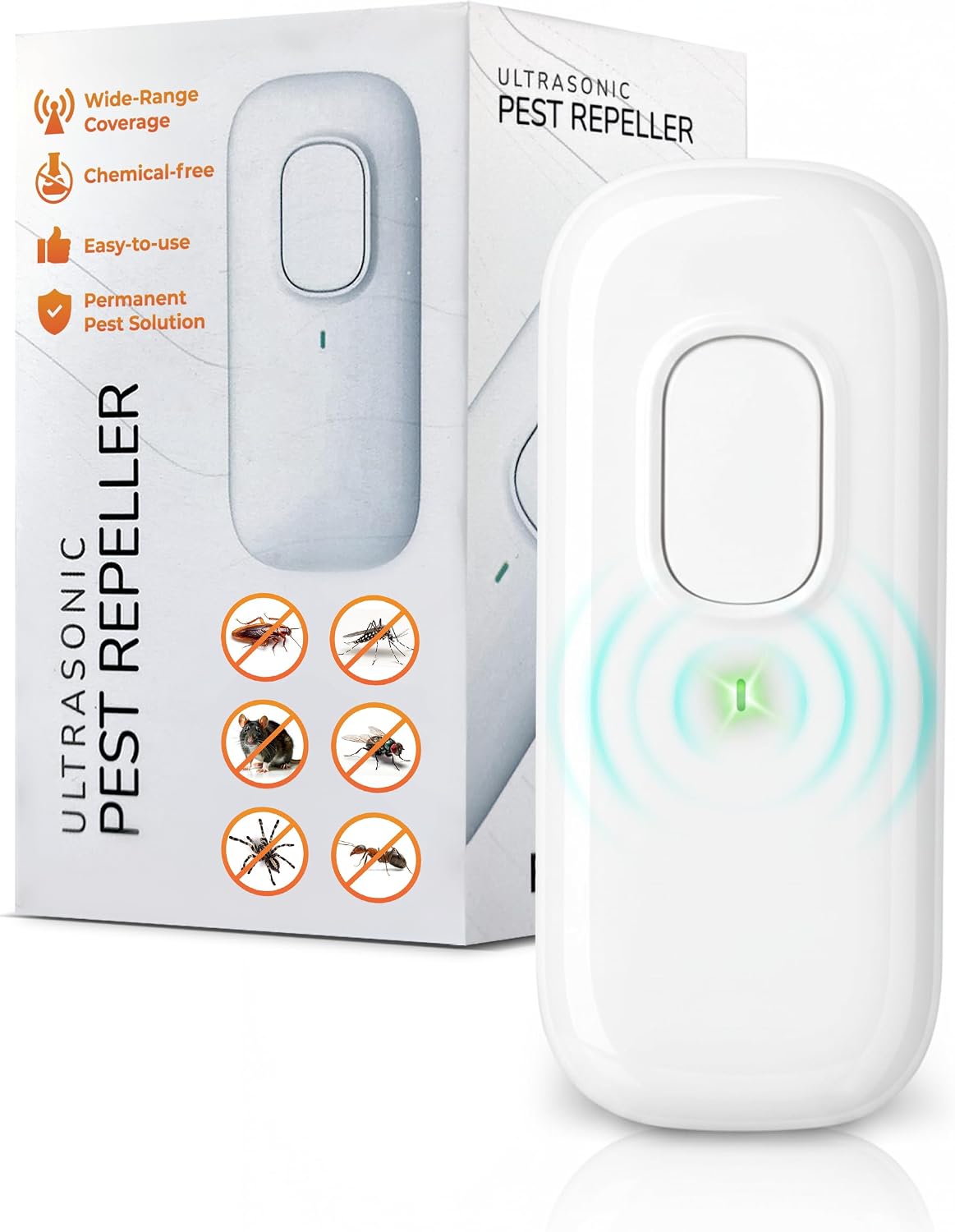 Bye Critter Ultrasonic Pest Repeller Plug in Mouse Repellent for Home