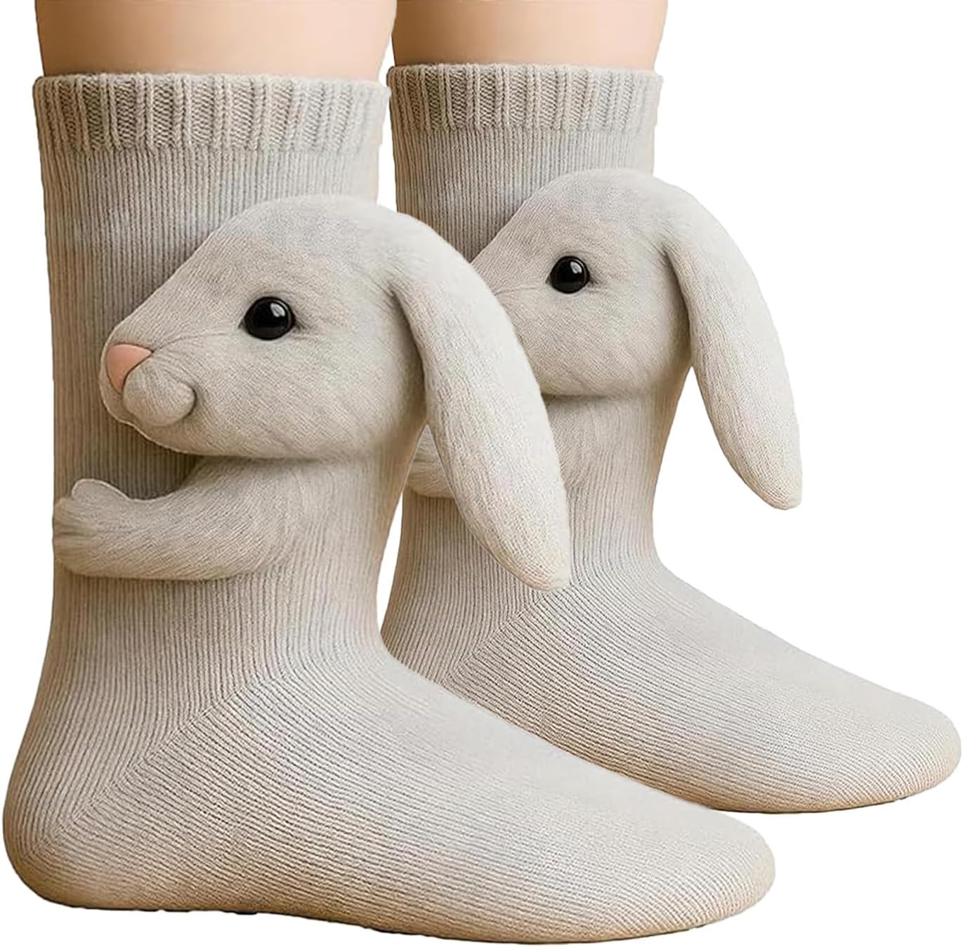 Animal Socks with Arch Support, Non-Slip, Comfort Fit, 3D Knit Animal Socks, Stocking Sock for Christmas Gifts