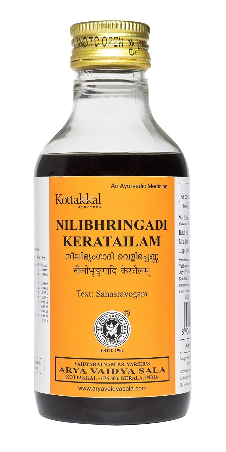 Kottakkal Nilibhringadi keratailam 200ml.