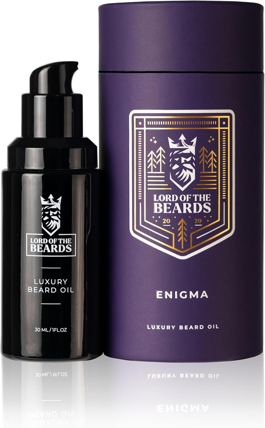 Premium Beard Oil for Men - Oud and Sandalwood Scented Grooming Beard Oil – Premium Beard Care with Organic Argan, Jojoba, Coconut Oils – Beard Growth Oil - 30 ml