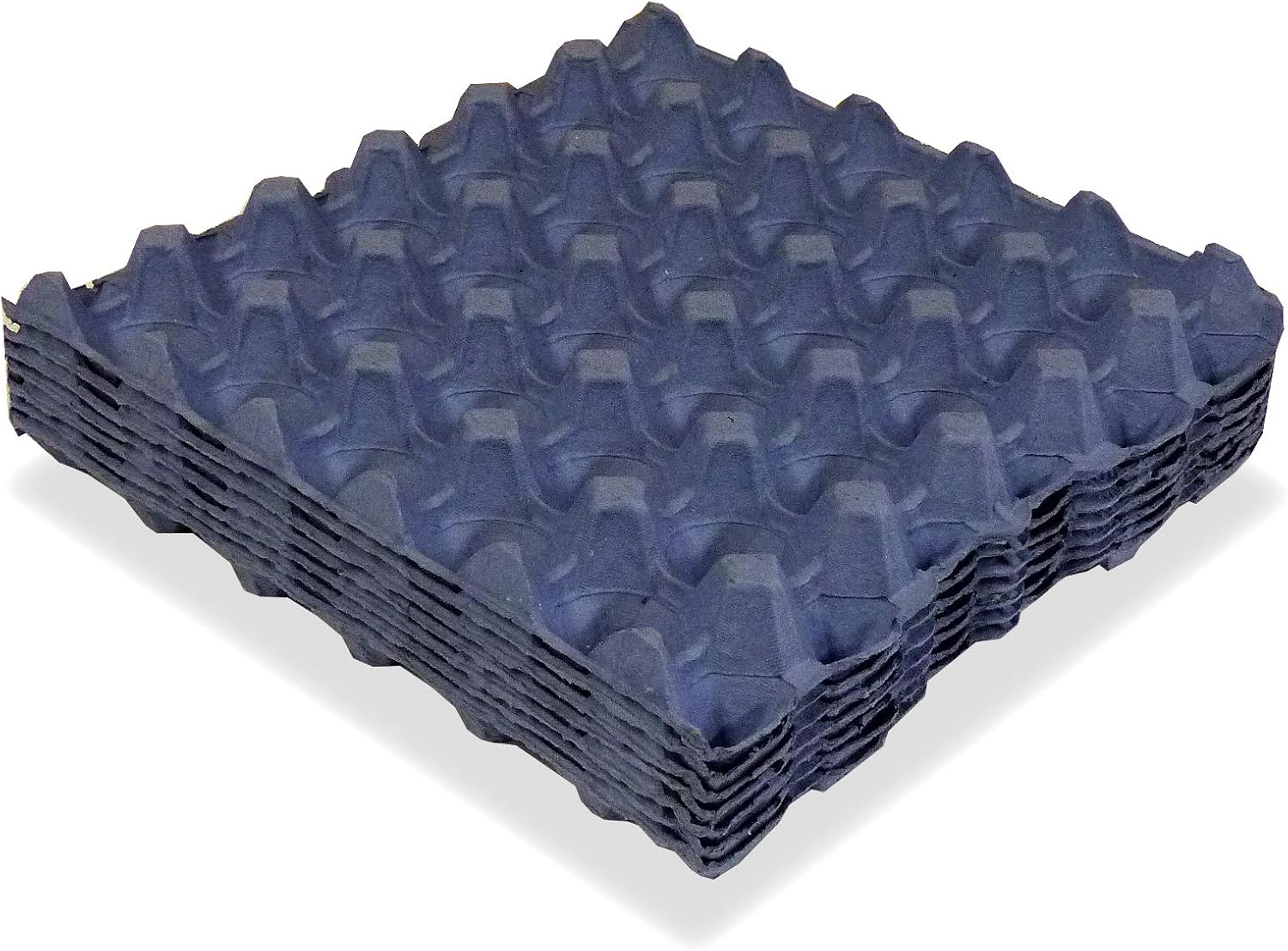 HAPPY CHICKENS 50 X NEW BLUE EGG TRAYS (HOLDS 30 EGGS)