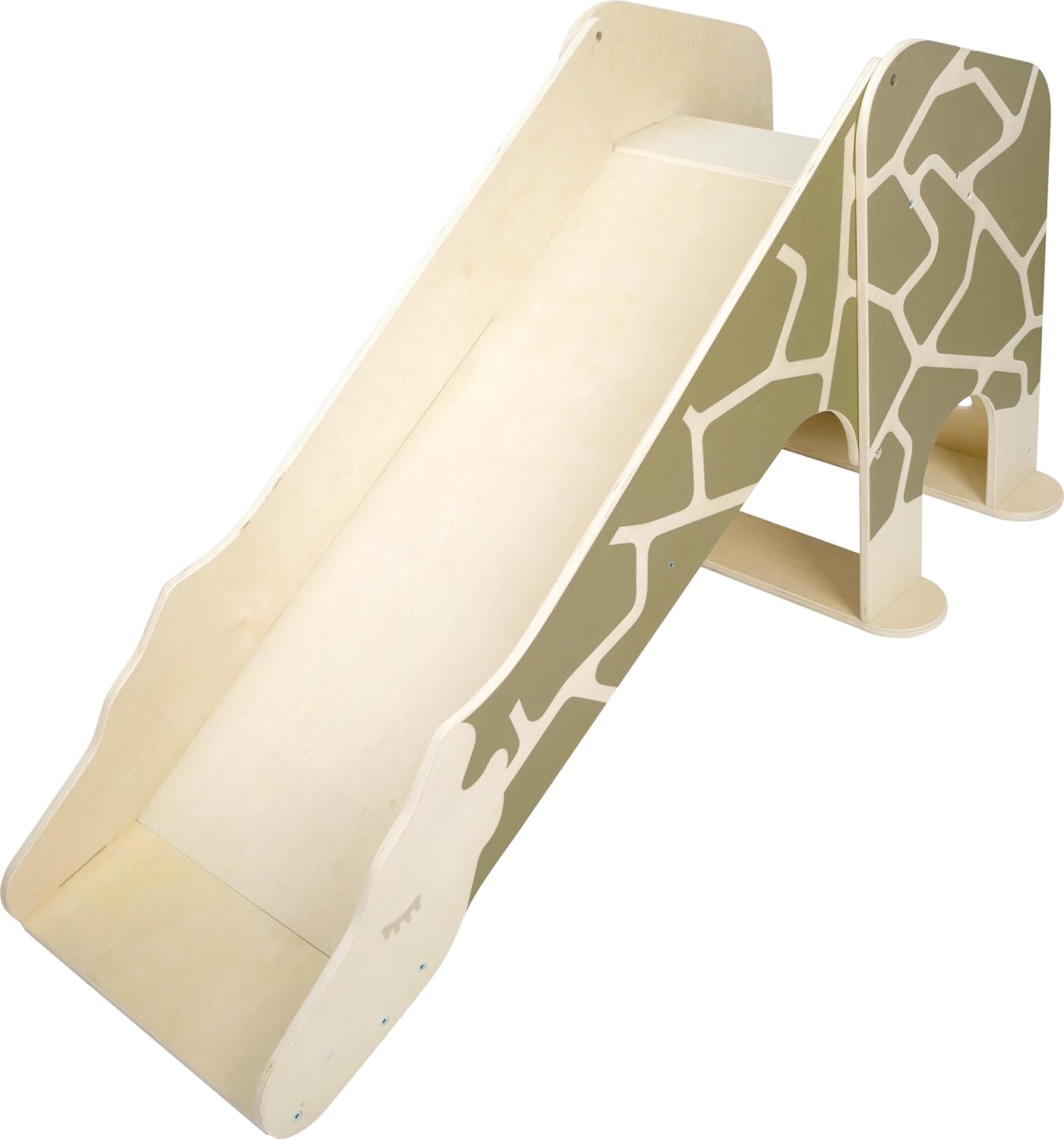 small foot Indoor Slide Wildlife made of wood, children's slide, for kids aged 2+ years, 12424