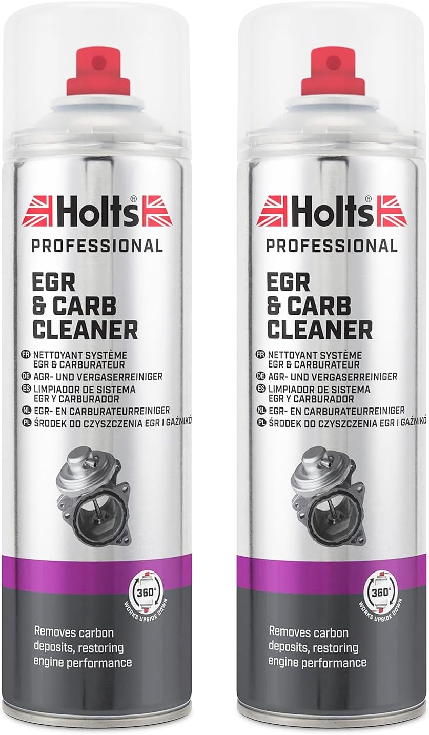 Holts Carb Cleaner Spray 500ml | Carburettor & Intake Cleaner for Petrol & Diesel Engines | Removes Deposits & Improves Engine Performance