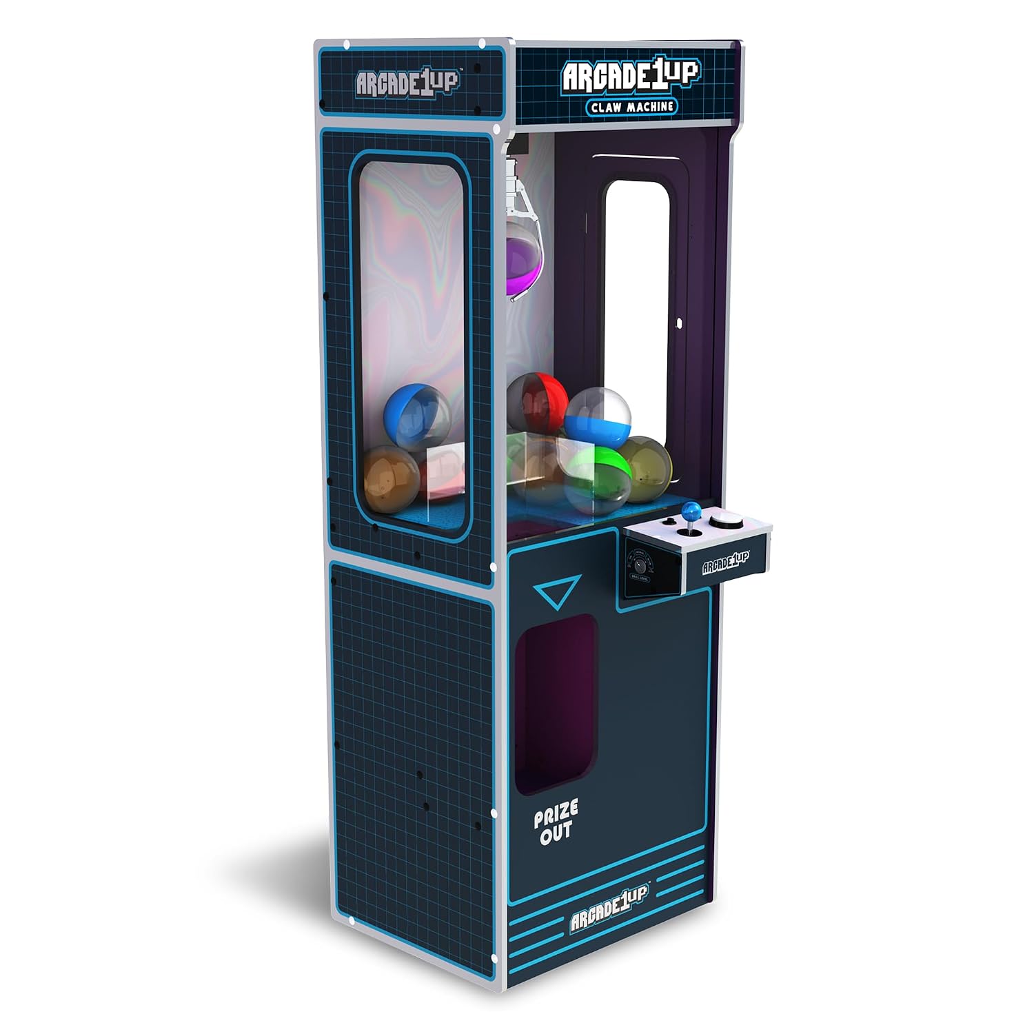 Arcade1Up Full-Size Claw Machine - Light-Up Marquee, Customizable - Perfect for Stuffed Animals, Plushies, Toys - Ultimate Arcade Game Room & Party Entertainment