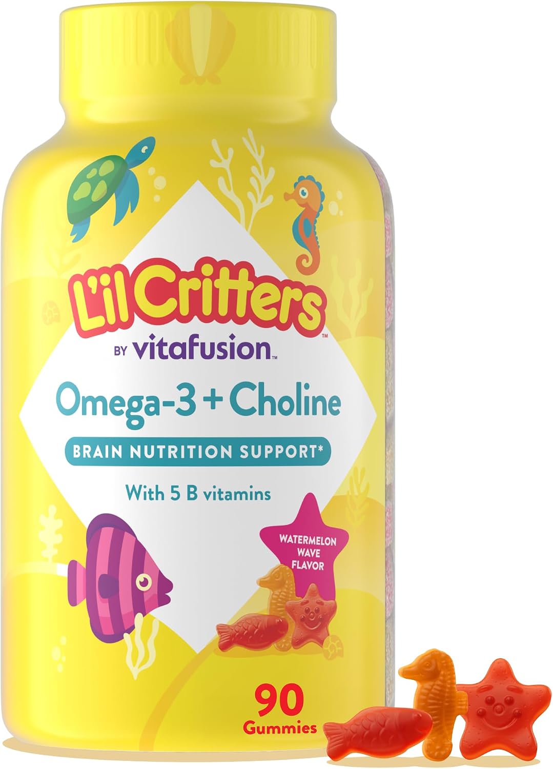 Lil Critters Kids Omega 3 Gummies | 90 Count