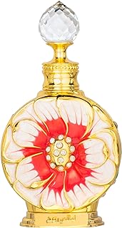 Swiss Arabian Layali Rouge - Luxury Arabian Perfume Oil from Dubai - Long Lasting Arabian Perfume for Women with Seductive Signature Aroma - 0.5 oz