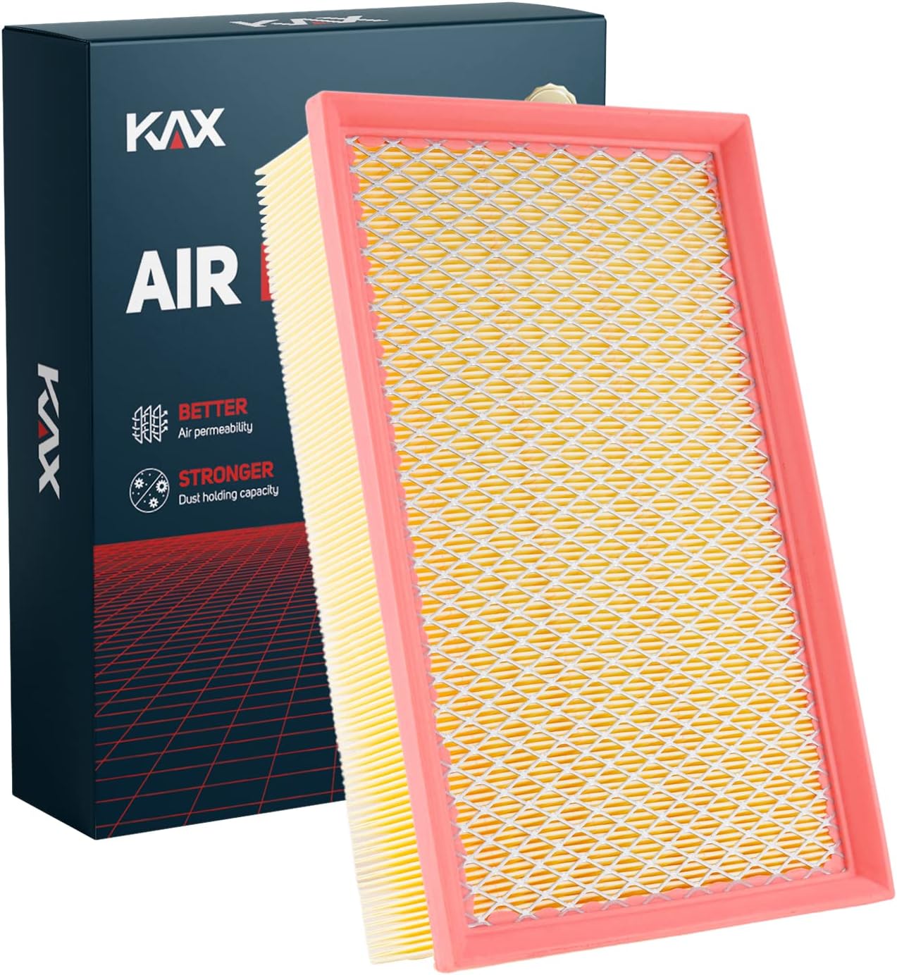 KAX Engine Air Filter, CA11876 Replacement for Tiguan 2018-2023 GTI 2015-2023 Golf 2015-2018 Q3 2019-2023 A3 2015-2023 Golf SportWagen/Alltrack A3 Quatt Arteon Jetta Advanced Air Filter