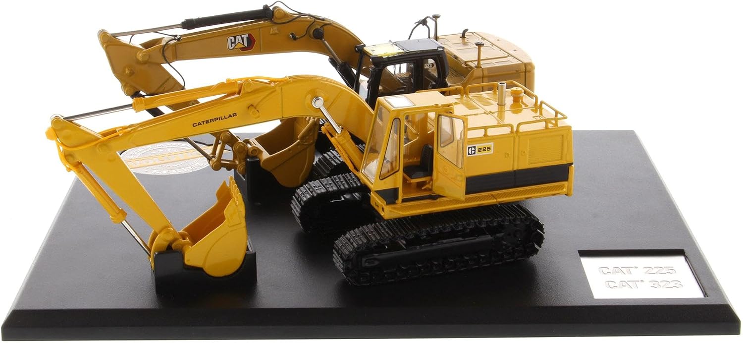 1/50 Caterpillar 225 & 323 Excavator Set, Diecast Masters Evolution Series 85715