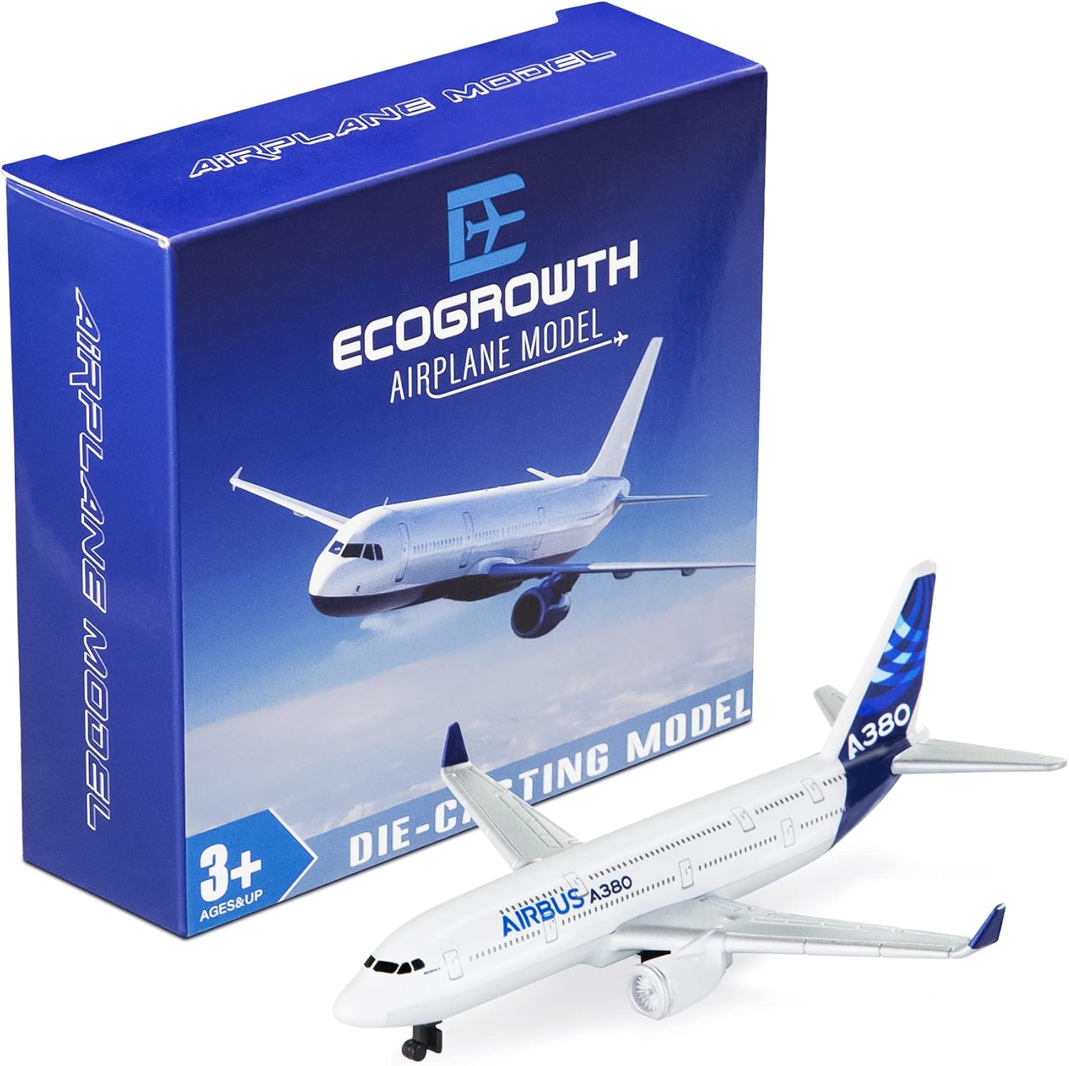 EcoGrowth Aircraft Model Airbus 380 Plane Model Airplane Plane for Collection & Gifts