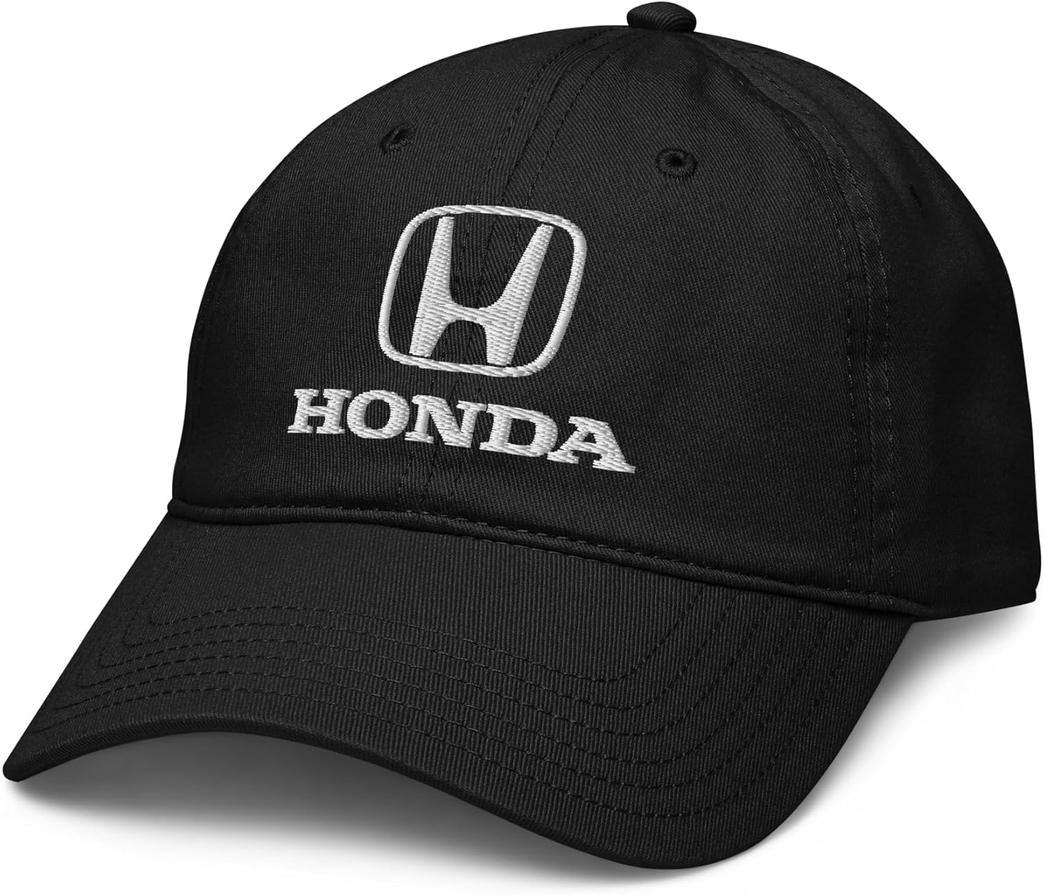 White H Logo Adjustable Baseball Hat