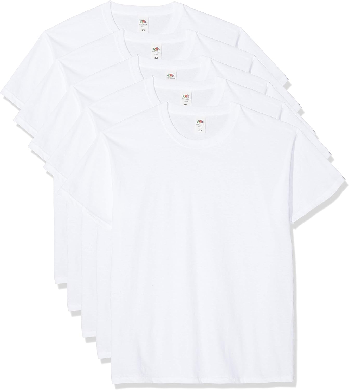Fruit of the Loom Men's T-Shirt Original Tee, 5 Pack