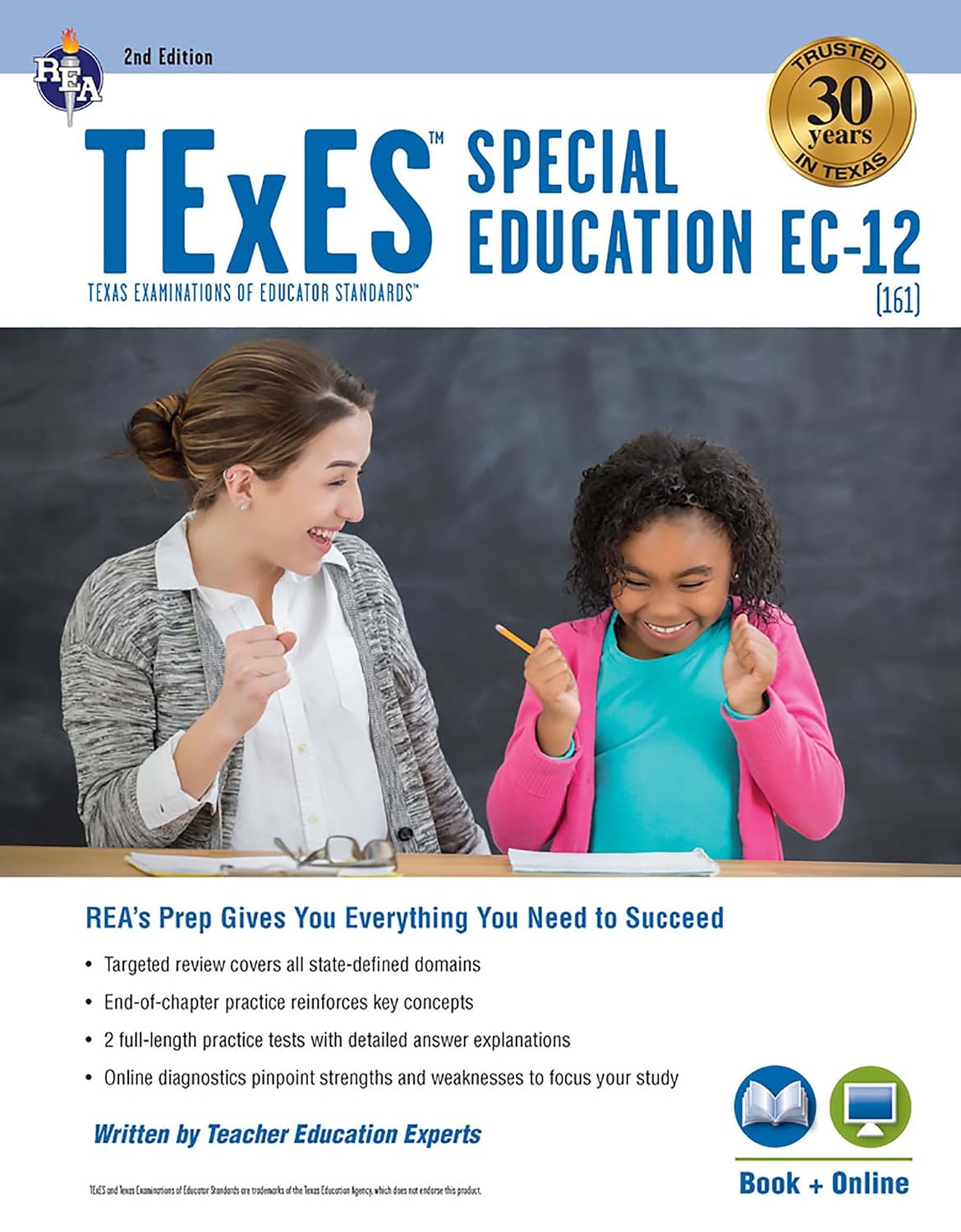 TExES Special Education EC-12, 2nd Ed., Book + Online (TExES Teacher Certification Test Prep)
