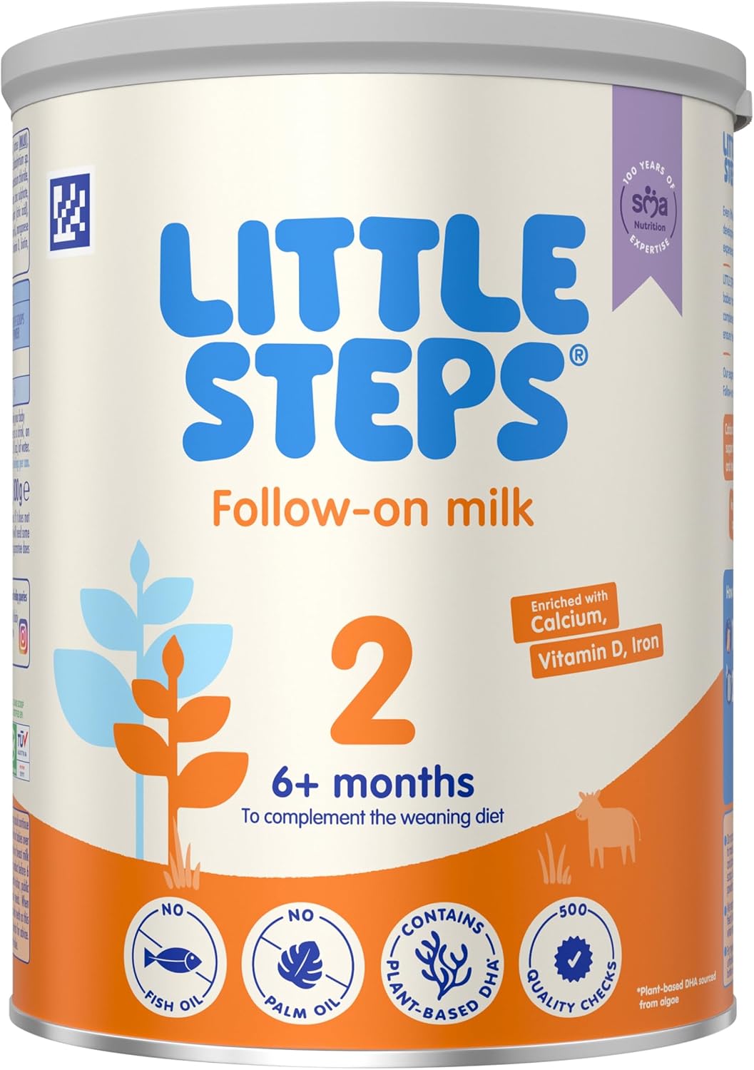 Little Steps by SMA Formula Follow On Milk 6 Months+, 800g (Pack of 1)