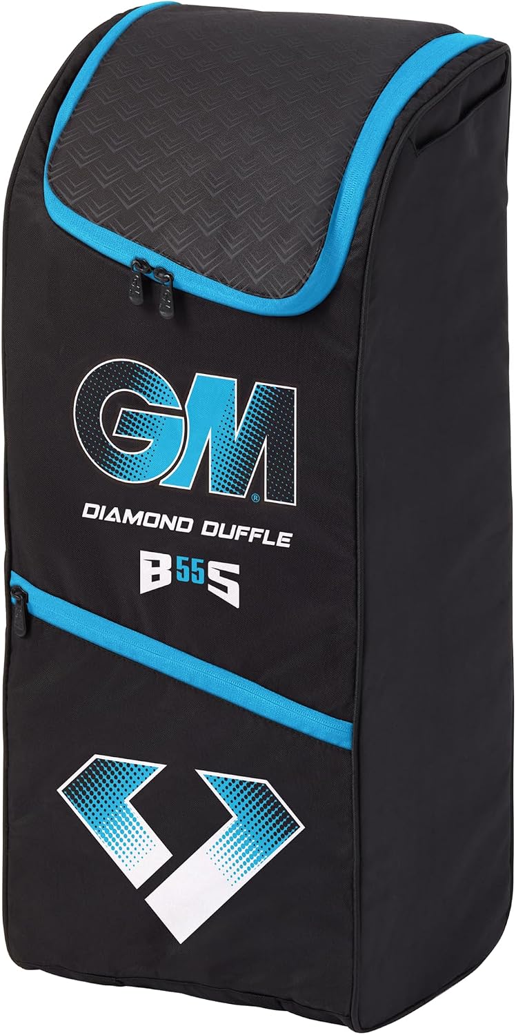 Gunn & Moore GM Cricket Duffel/Wheelie Bag | Various Sizes Volume 55 to 126 litres | Tough 600 Denier Polyester
