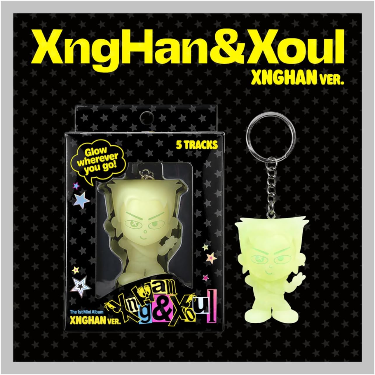(XngHan Version) Xnghan & Xoul Glow 1st Mini Album with Tracking