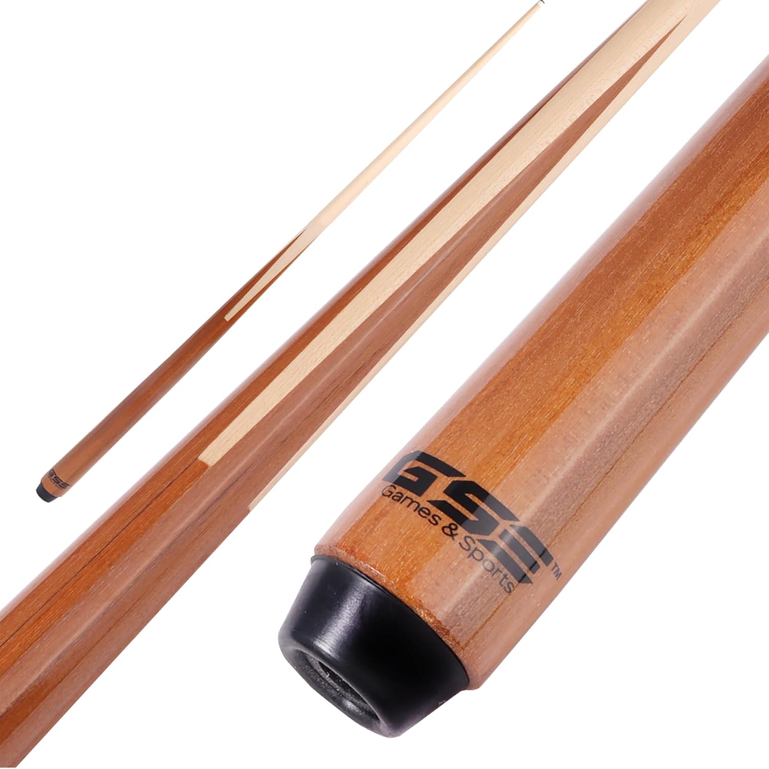 GSE 36"/42"/48"/52"/58" 1-Piece Canadian Maple Shorty Pool Cue Sticks