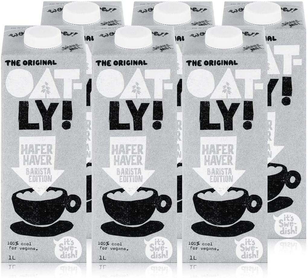 Oatly Oat Drink Barista Edition - Pack of 6 (6 x 1 Litre)