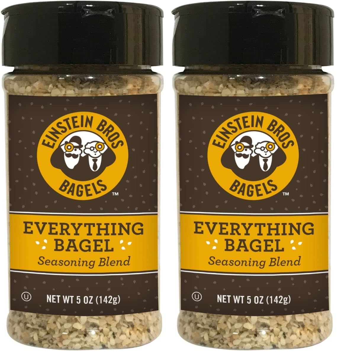 Einstein Bros. Bagels Everything Bagel Seasoning Blend, 5 Ounce (Pack of 2)