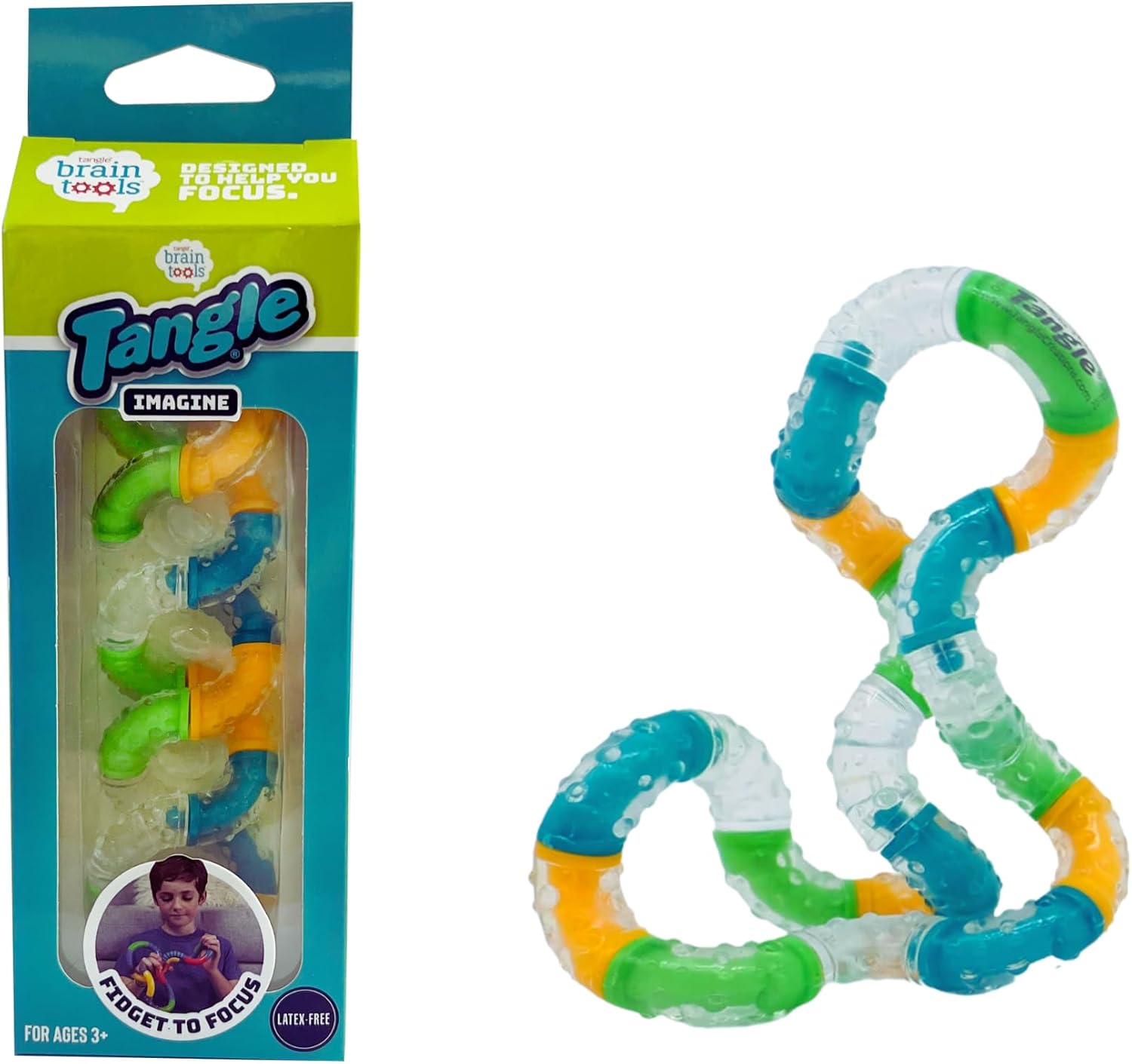 Tangle BrainTools Imagine Fidget to Focus (Assorted Colors)