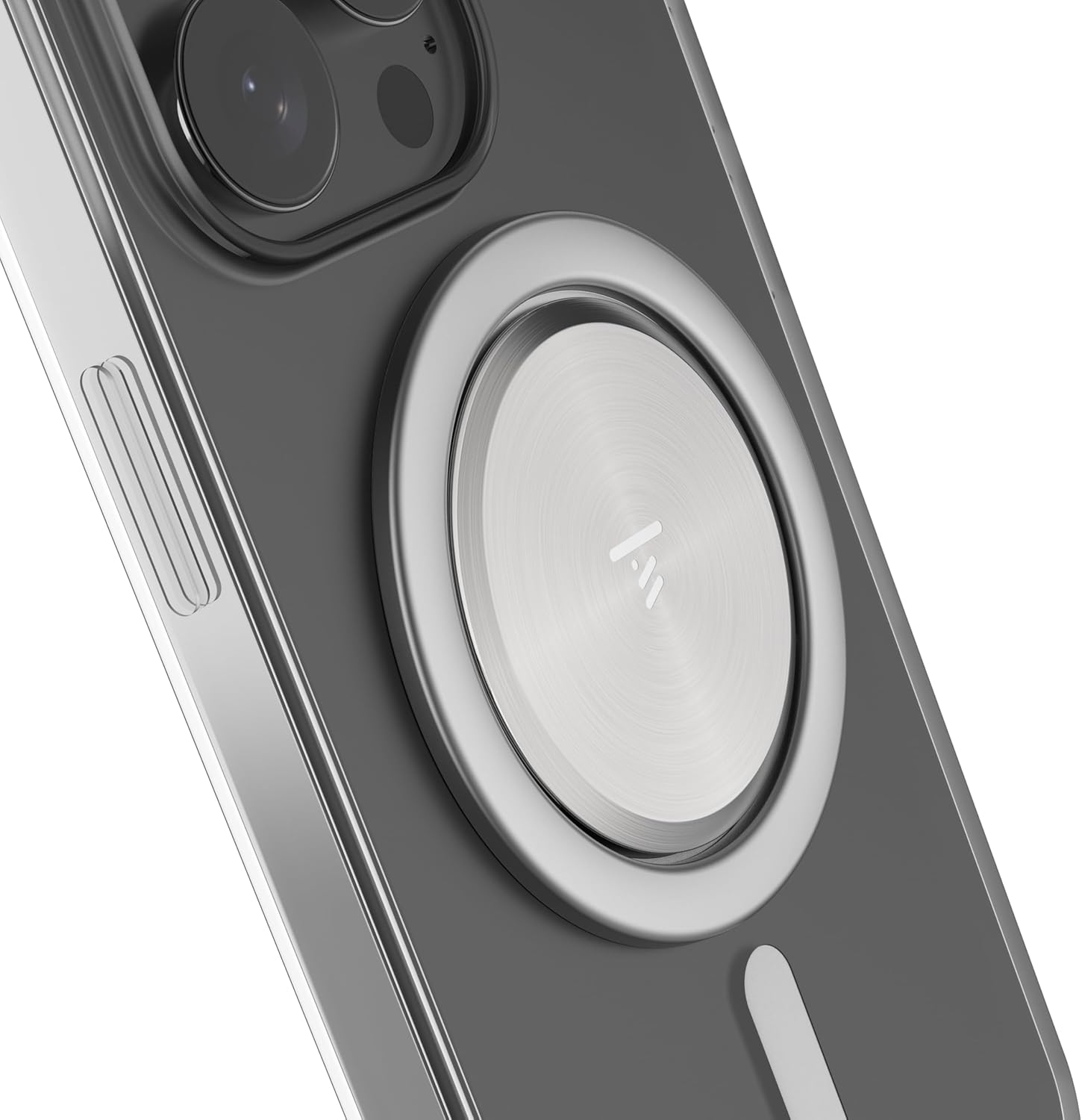 Tango Ultra Thin Grip for MagSafe: One Hand Pop, Stand, 10x Expandable, Space Grade Steel, Removable for Wireless Charging. Half The Thickness, Twice The Pop and More Bling Than A Ring.
