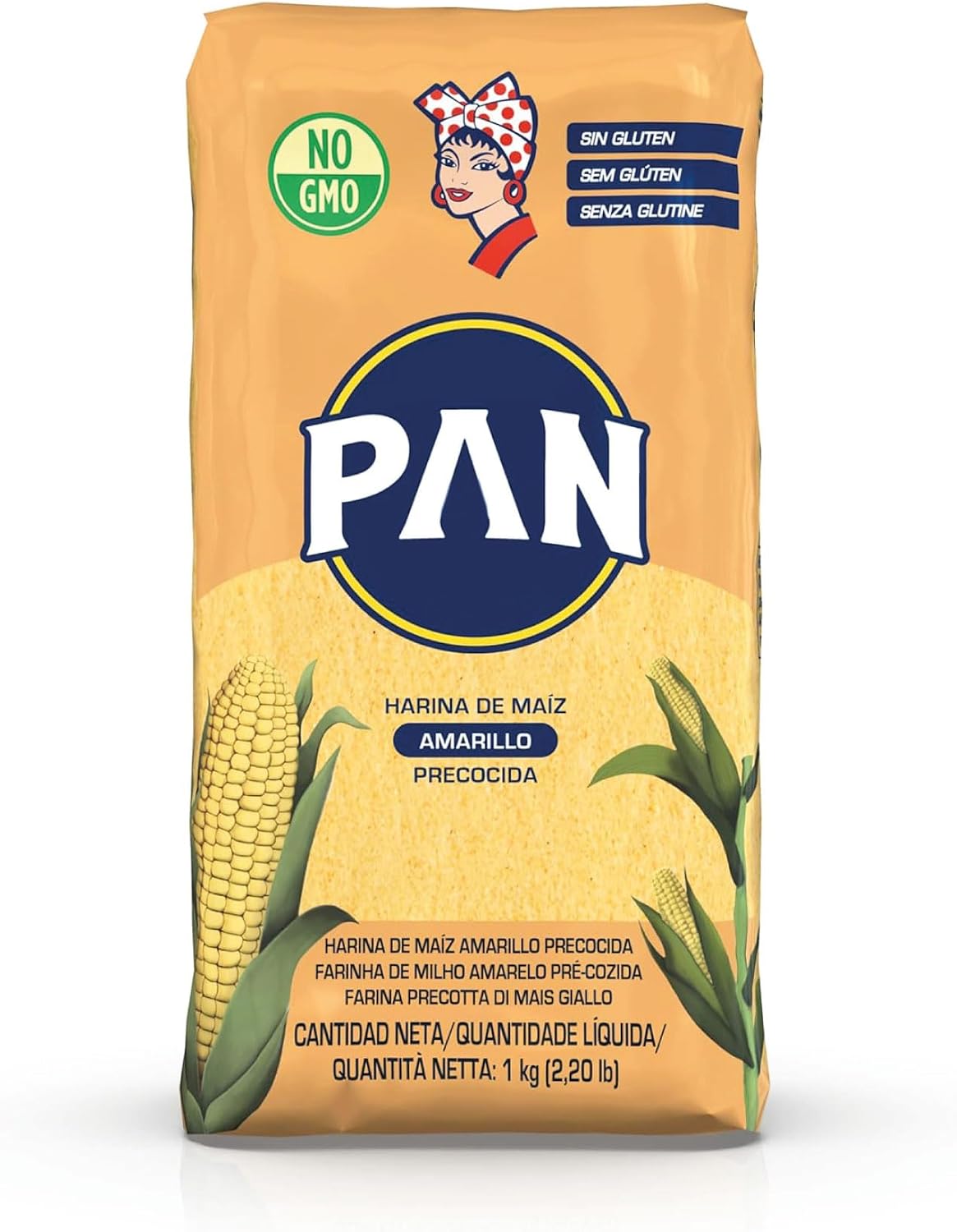 Premium Pre-Cooked Yellow Corn Flour - 1kg | Gluten-free and all-natural | Convenient pre-cooked formula | Authentic Corn Flavour | Consistent quality | Versatile usage
