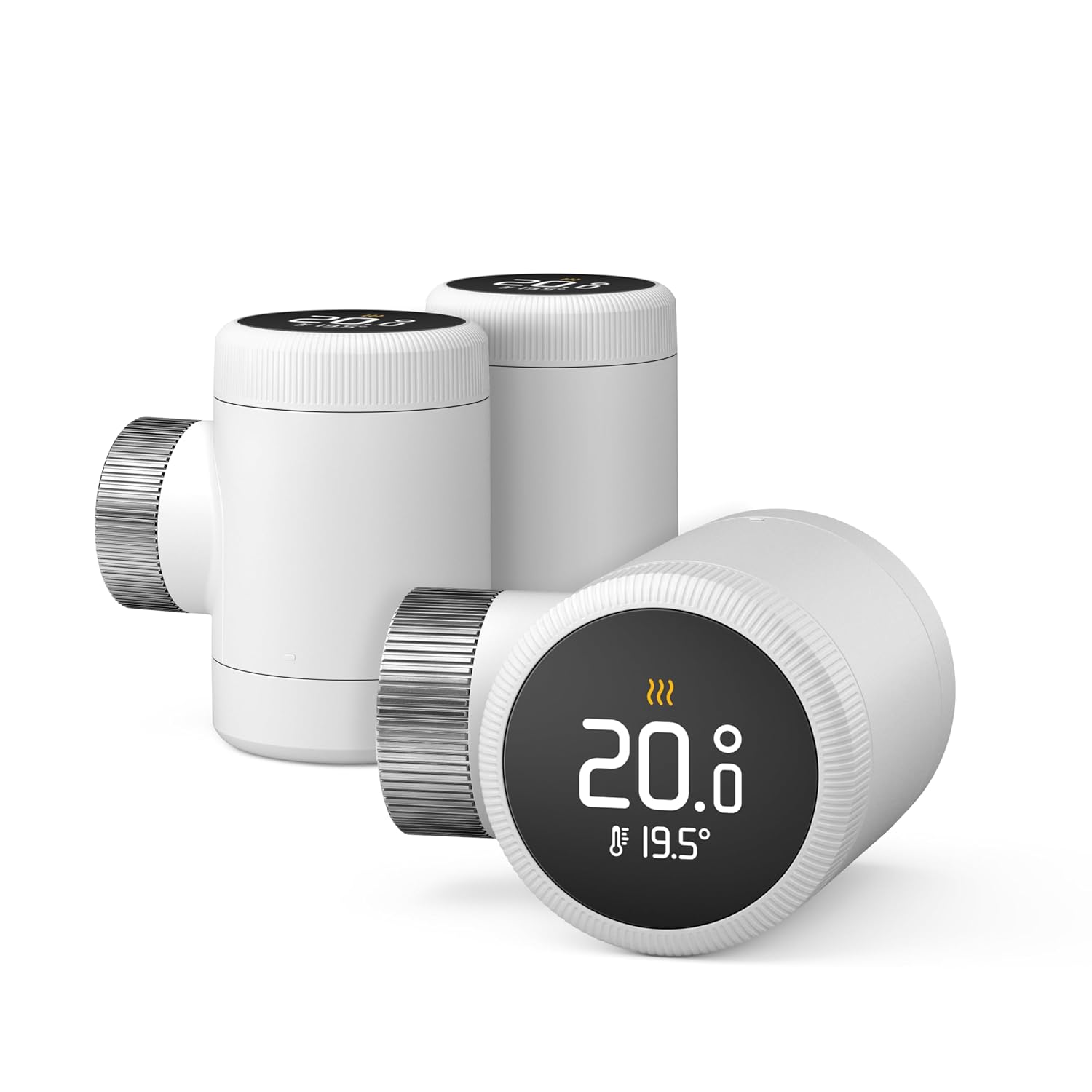 tado Smart Radiator Thermostat X – Trio Pack, Heating Control via App and Smart Speaker (Alexa, Siri, Google Assistant), Save Heating Costs, DIY Installation, Not Compatible with V3+
