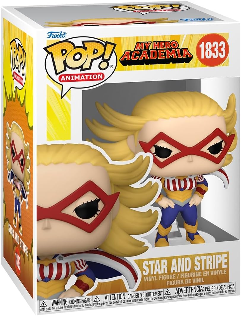 Funko Pop! Animation: MHA - Star and Stripe - My Hero Academia - Vinyl Collectible Figure - Gift Idea - Official Merchandise - Toy for Children and Adults - Anime Fans
