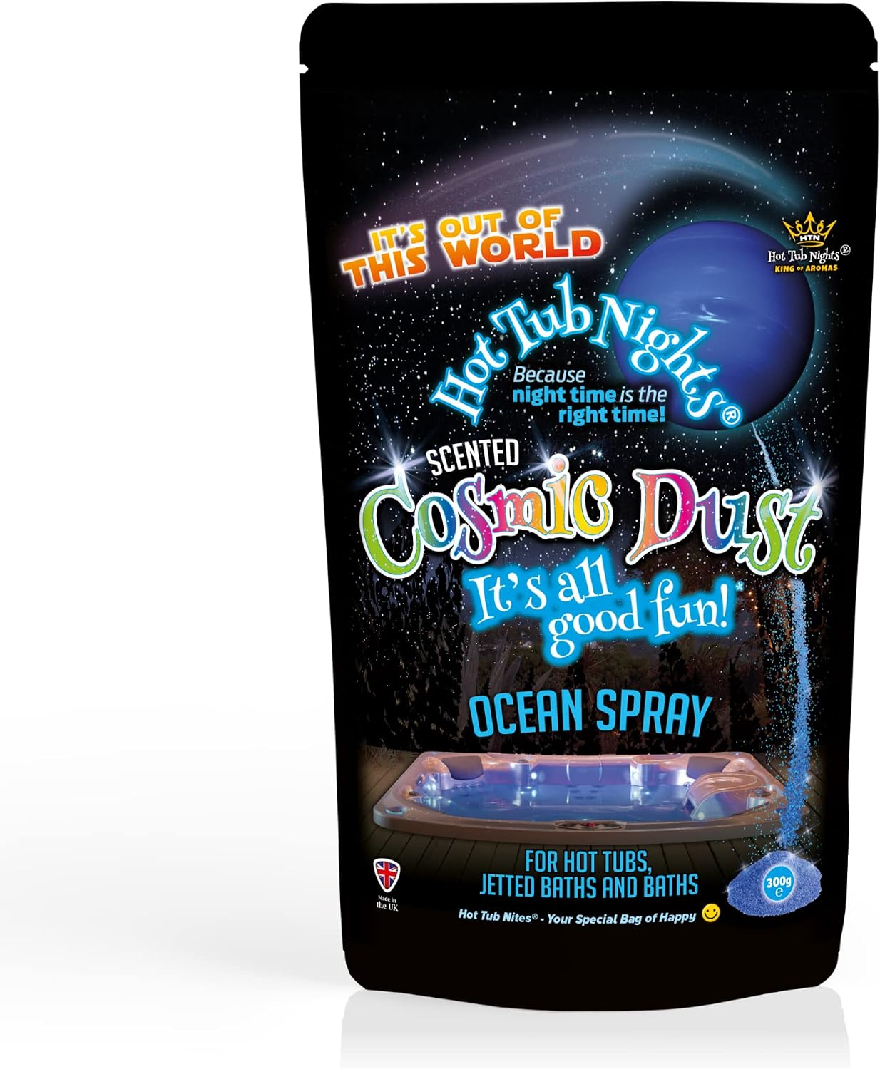 Hot Tub Nights aromatherapy Cosmic Dust Ocean Spray 1 x (300g)